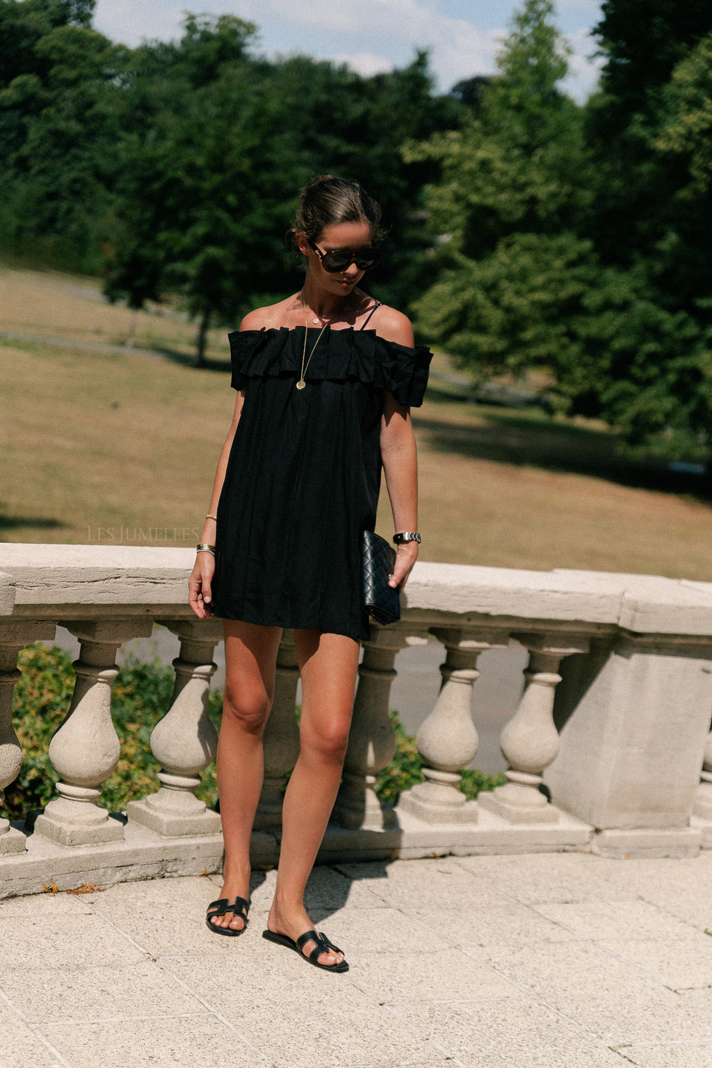 Zoë short dress black