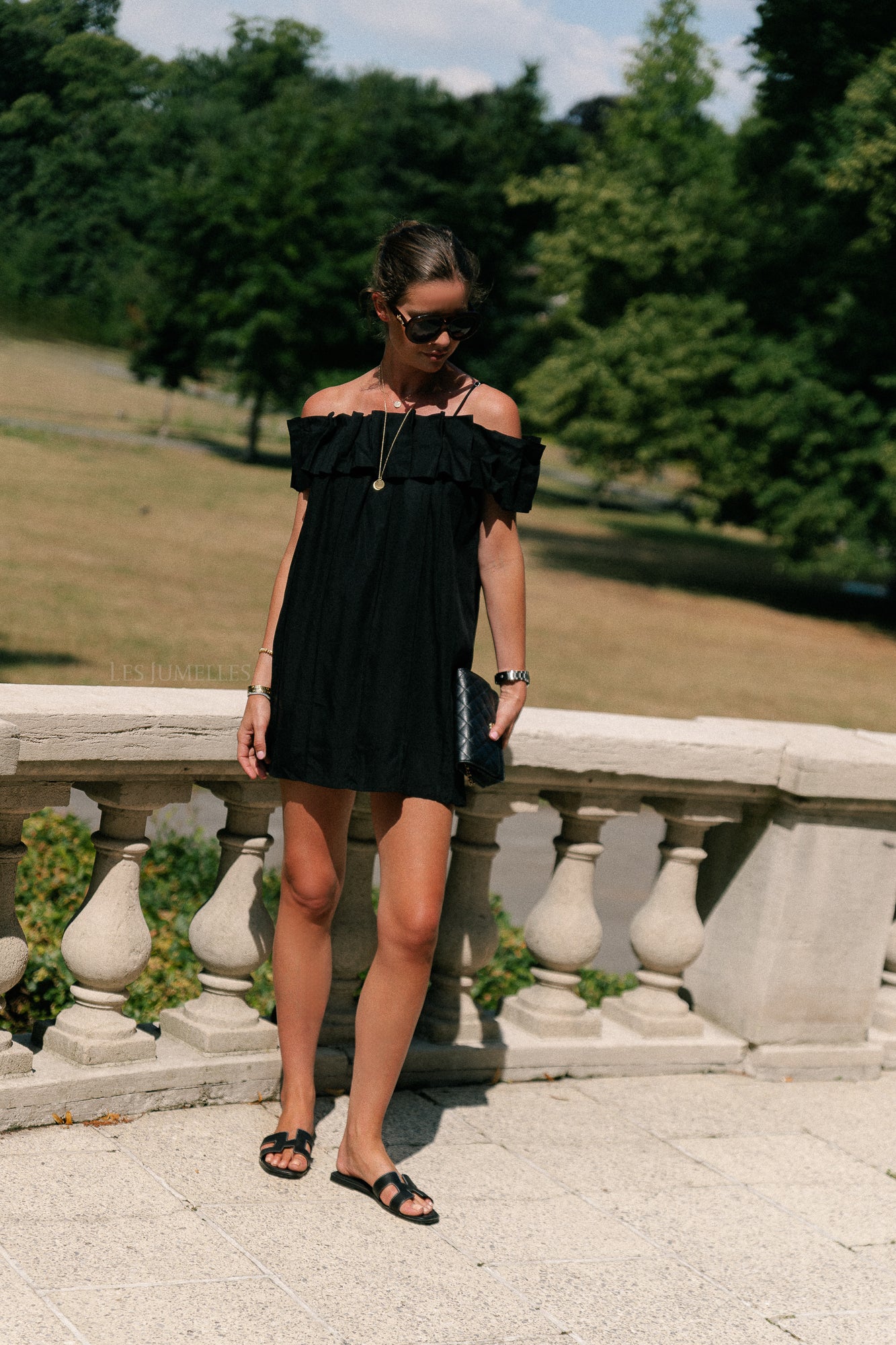Zoë short dress black