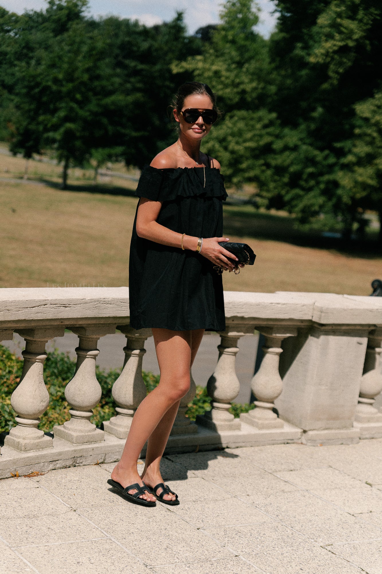 Zoë short dress black