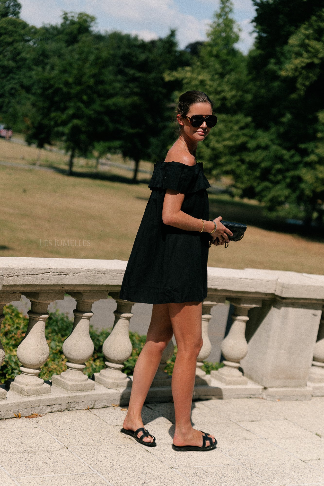 Zoë short dress black