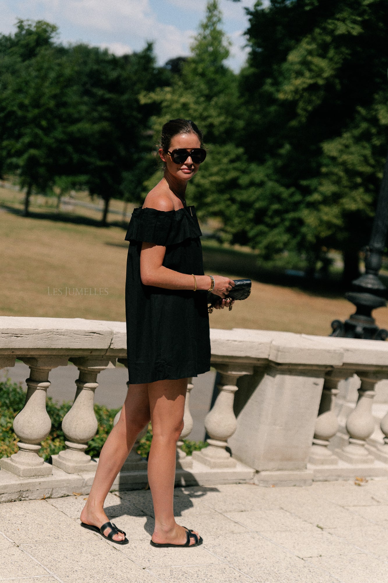 Zoë short dress black