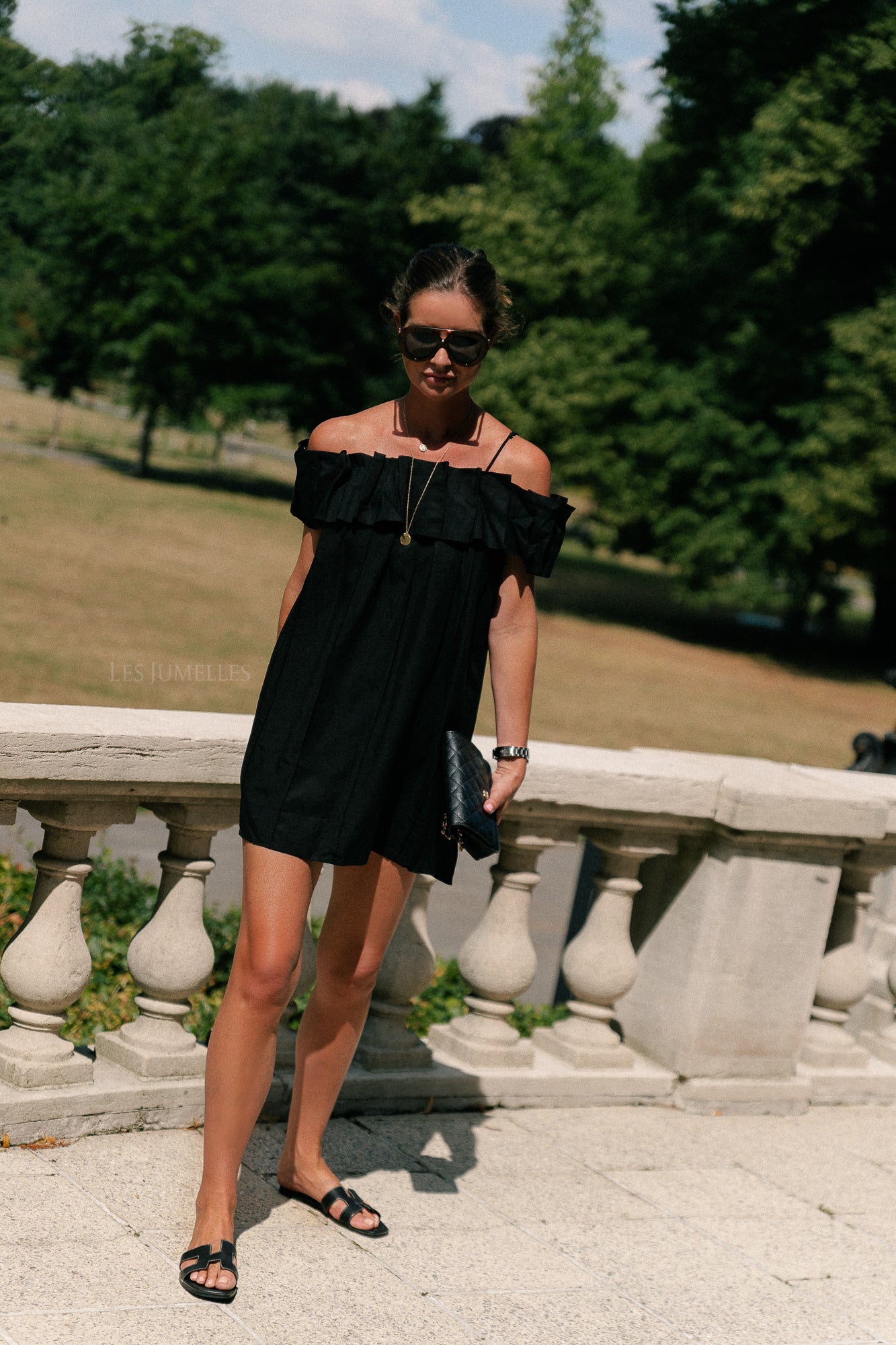 Zoë short dress black