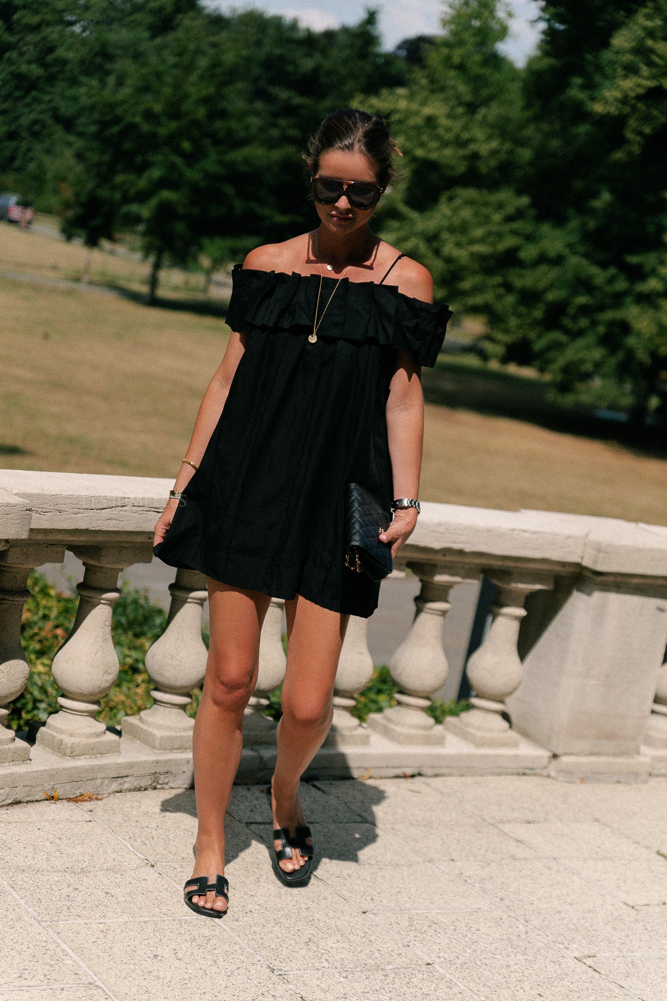 Zoë short dress black