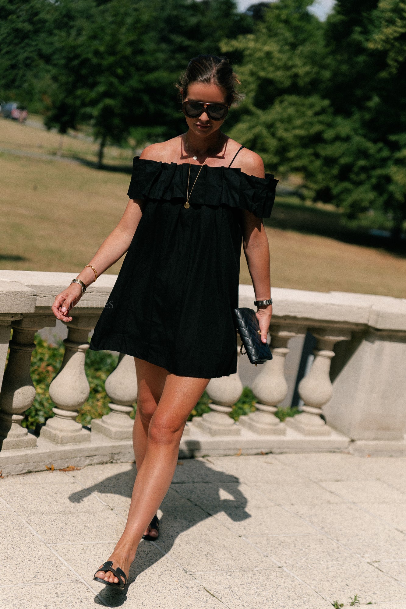 Zoë short dress black