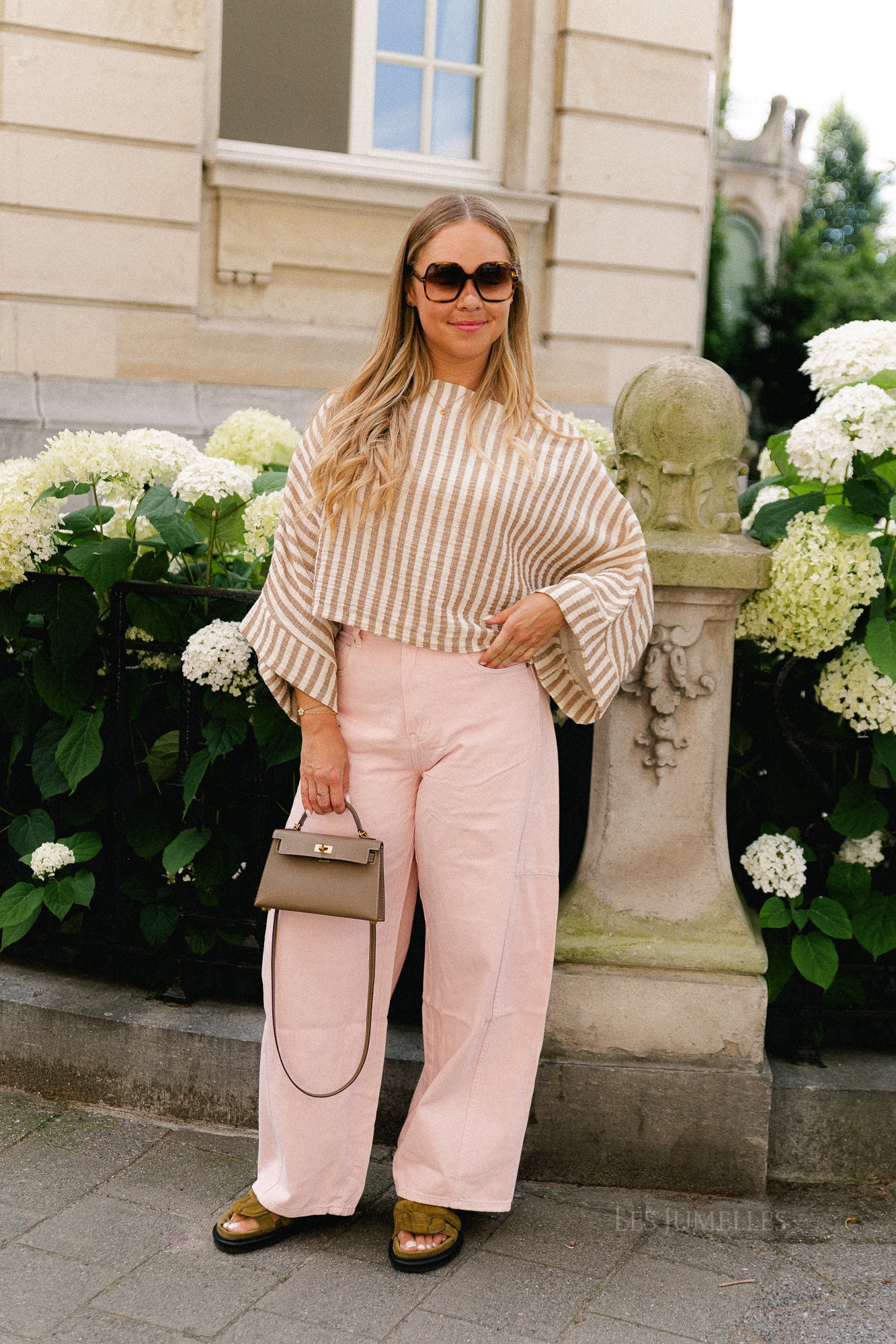 Laurie barrel fit jeans pink