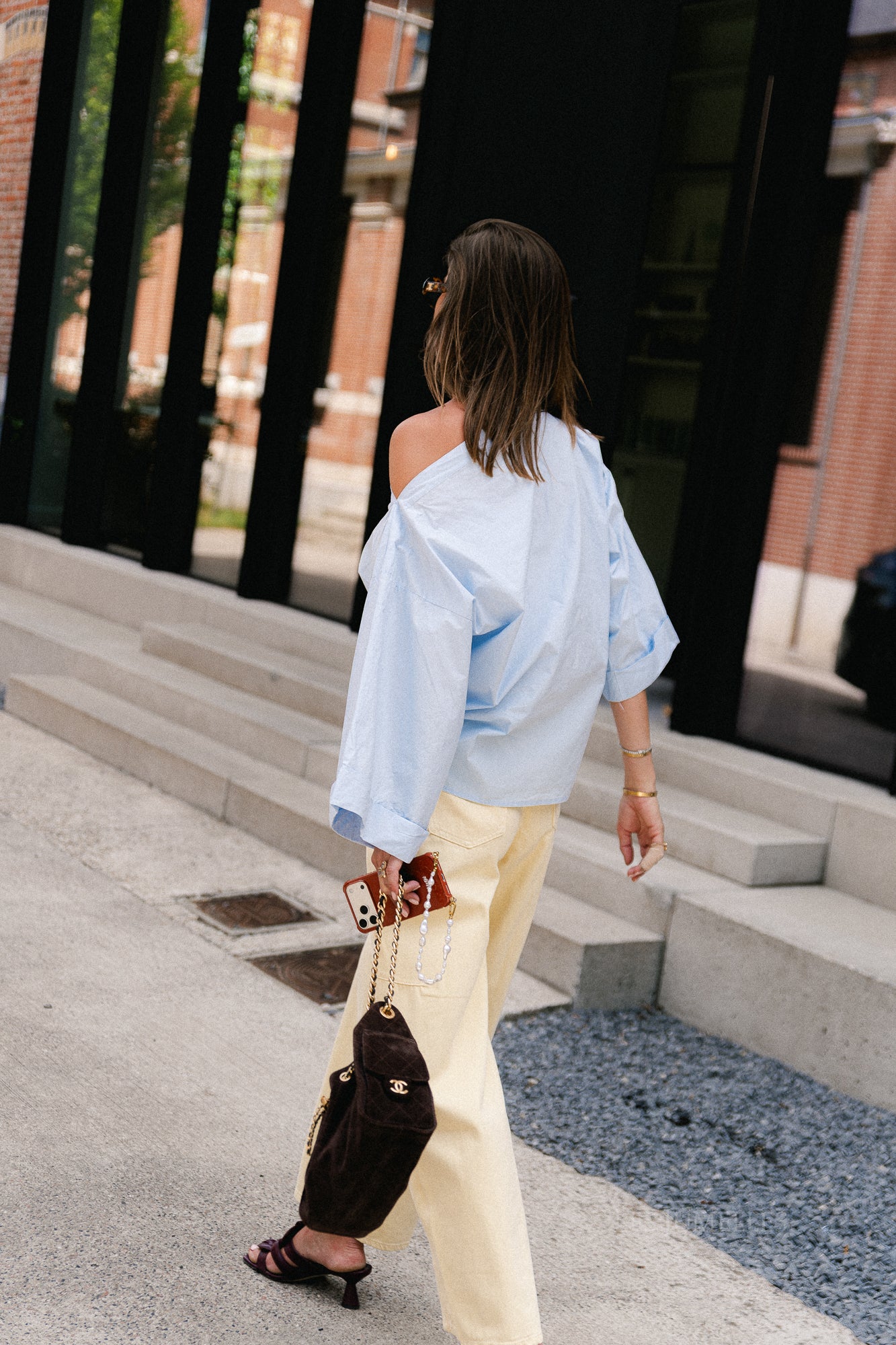 Laurie barrel fit jeans butter yellow