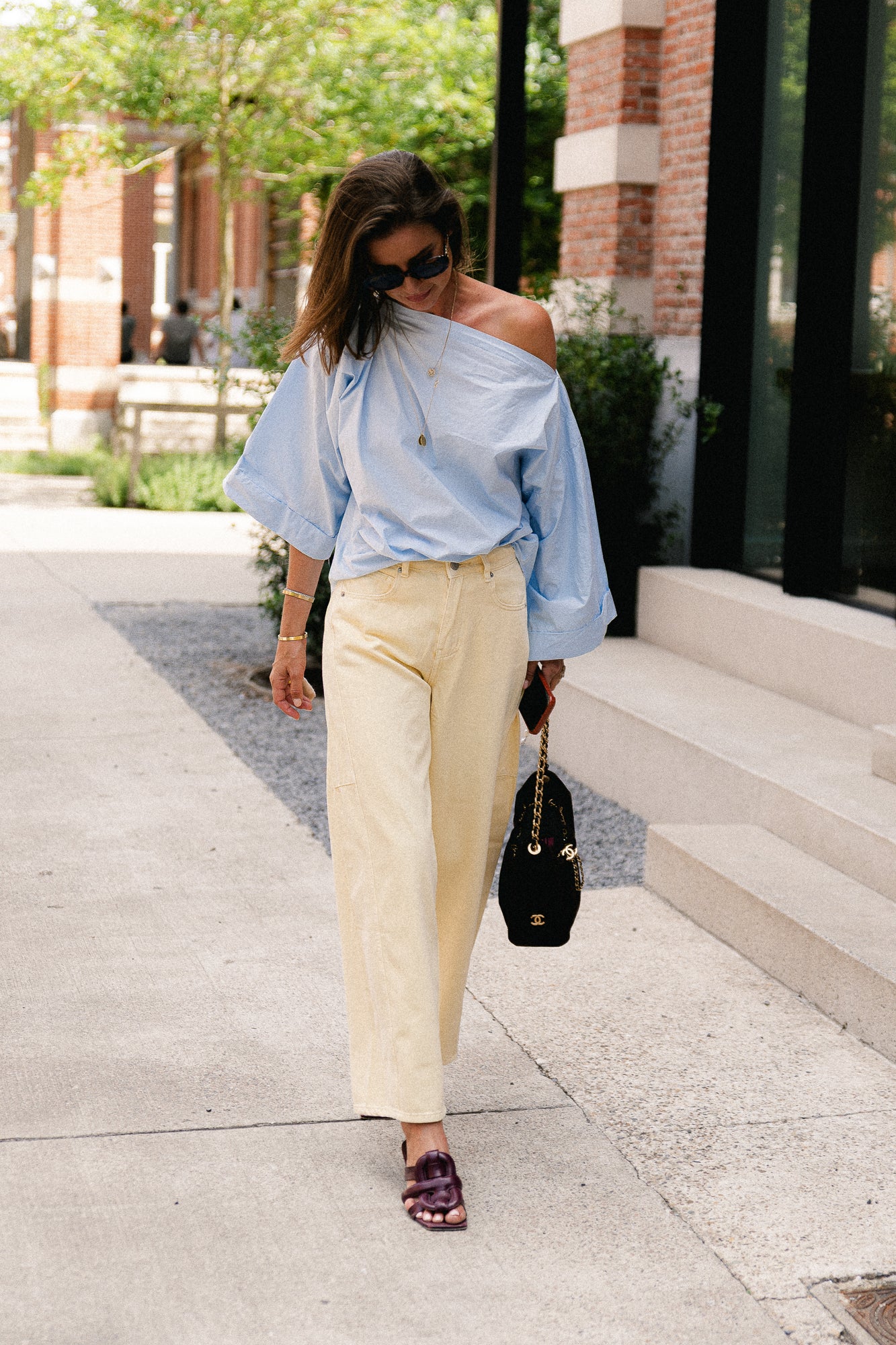 Laurie barrel fit jeans butter yellow