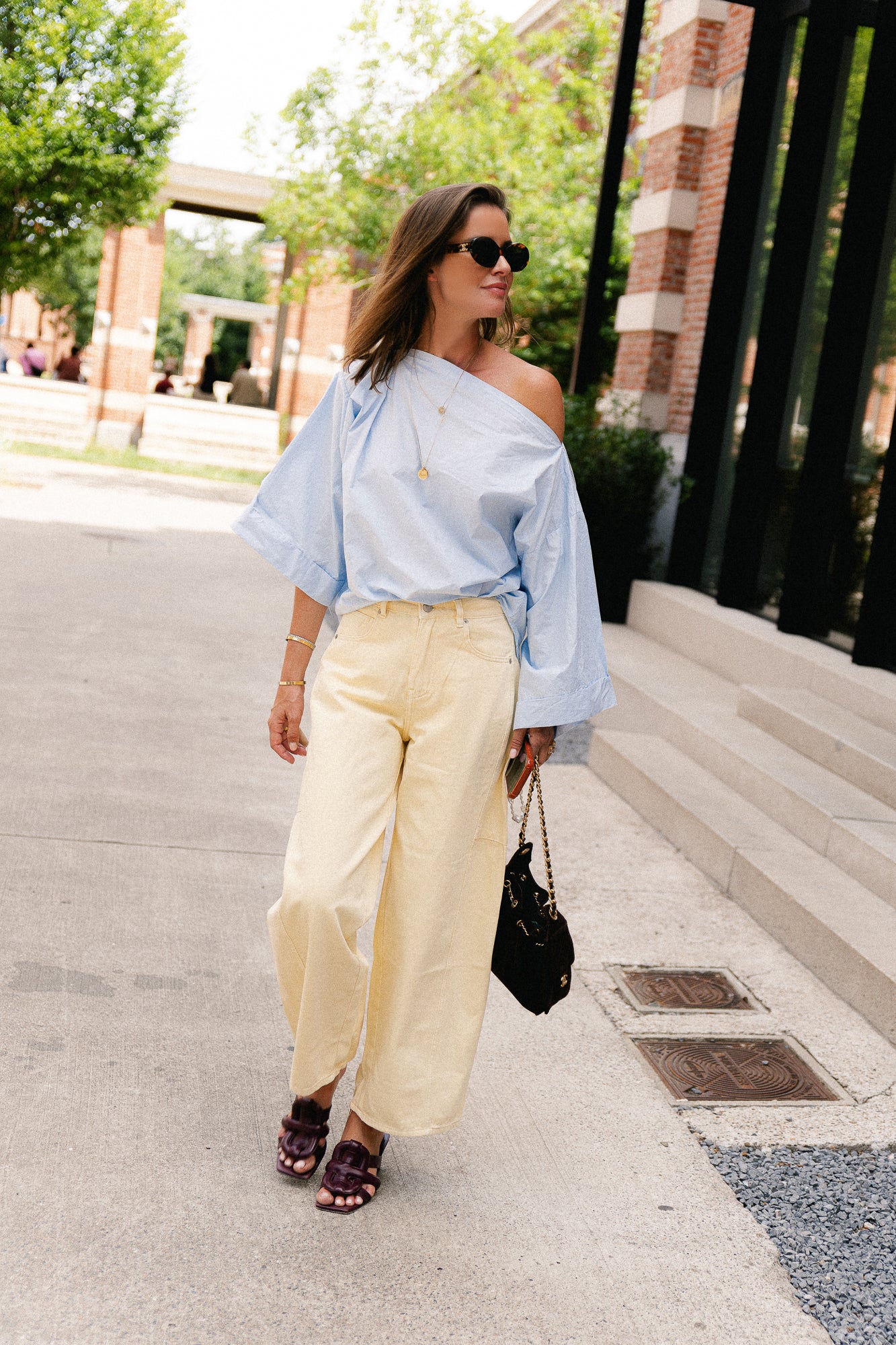 Laurie barrel fit jeans butter yellow