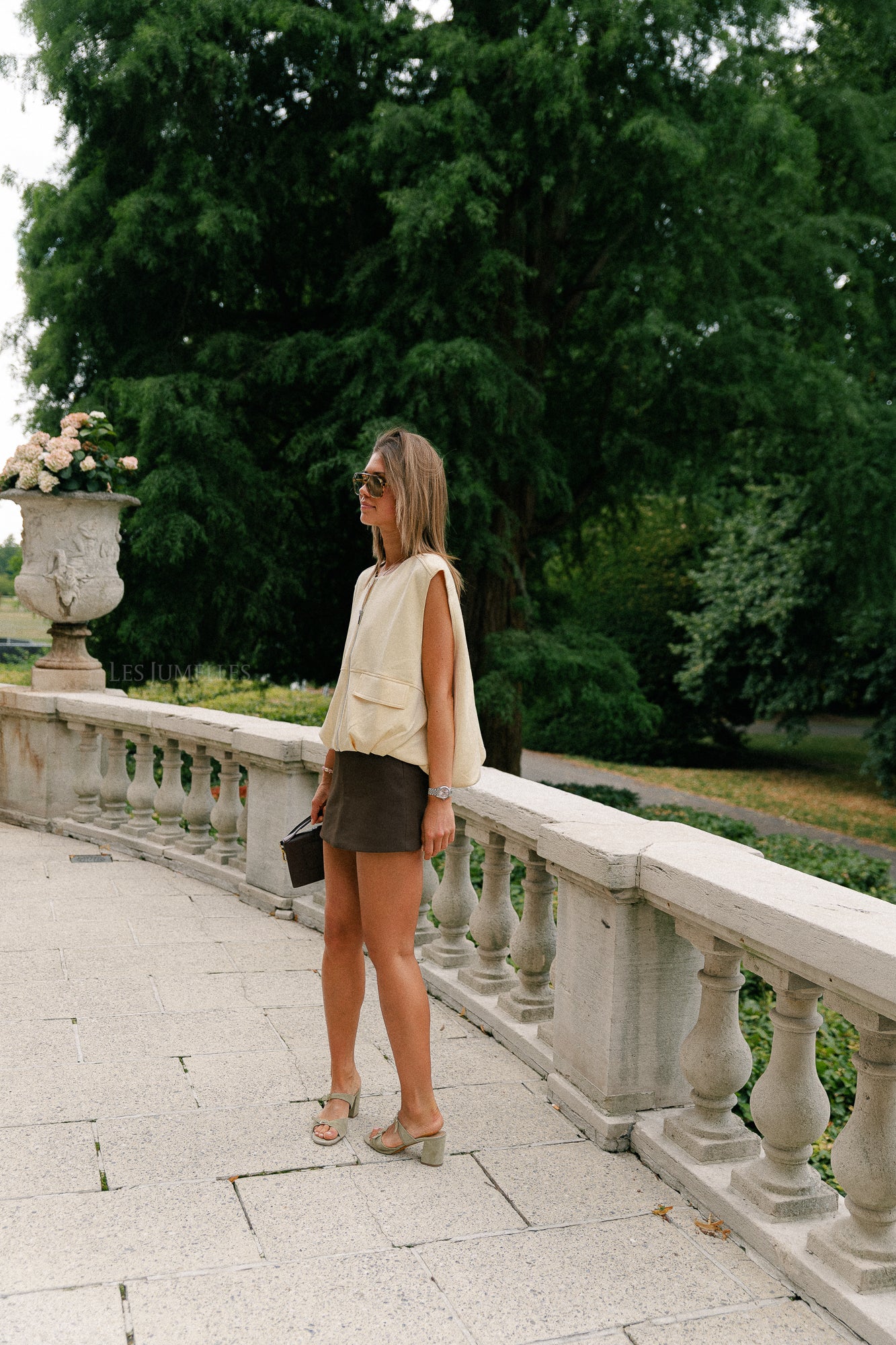 Chloe skort hot chocolate