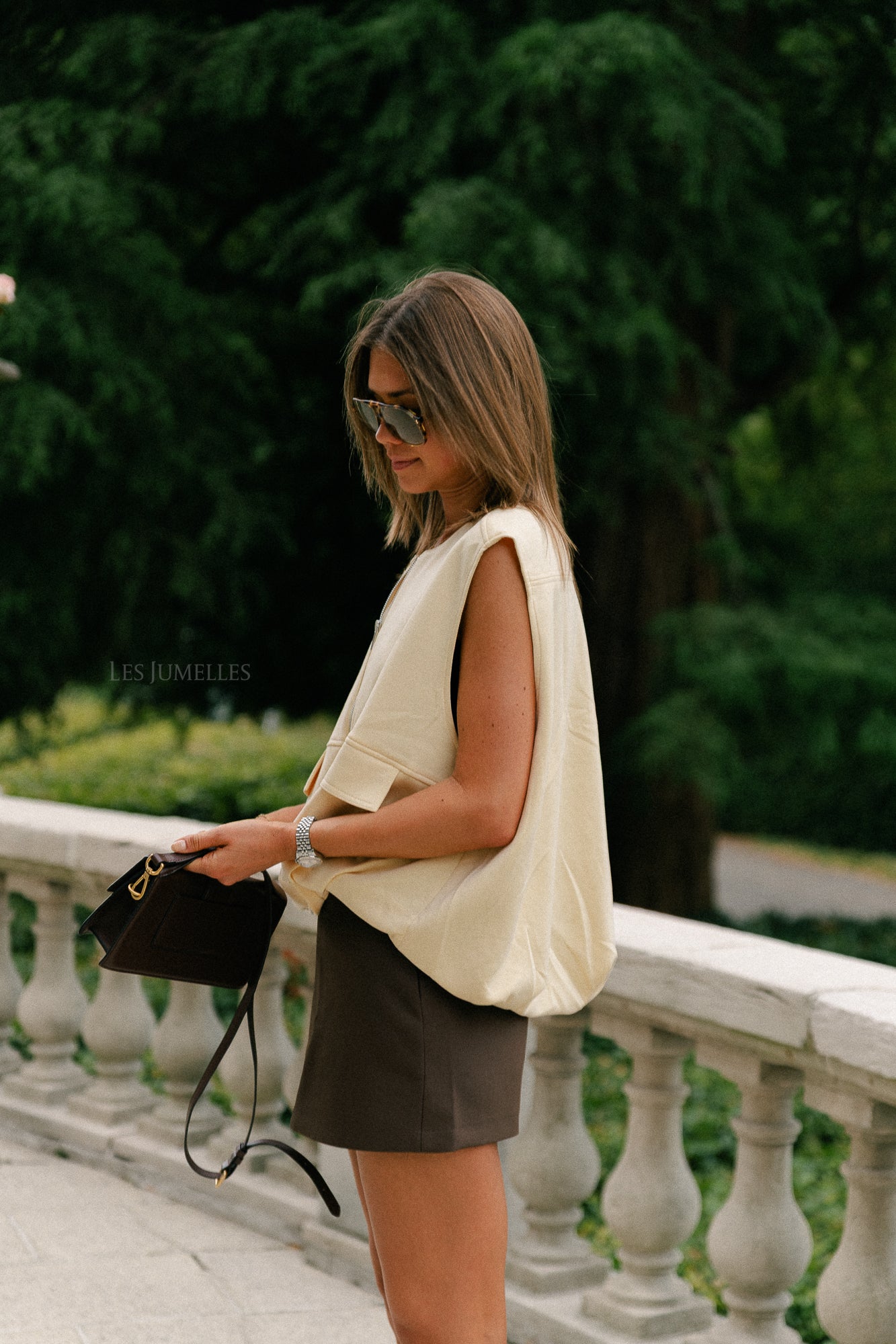 Lexie utility vest butter yellow