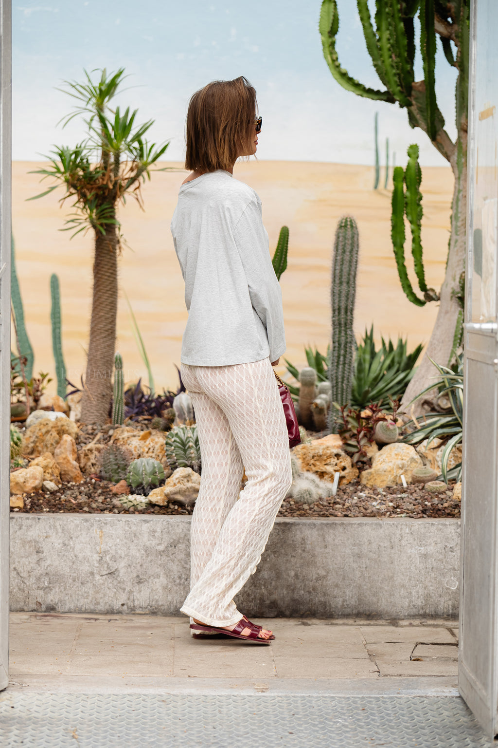 Licagz flared pant afterglow