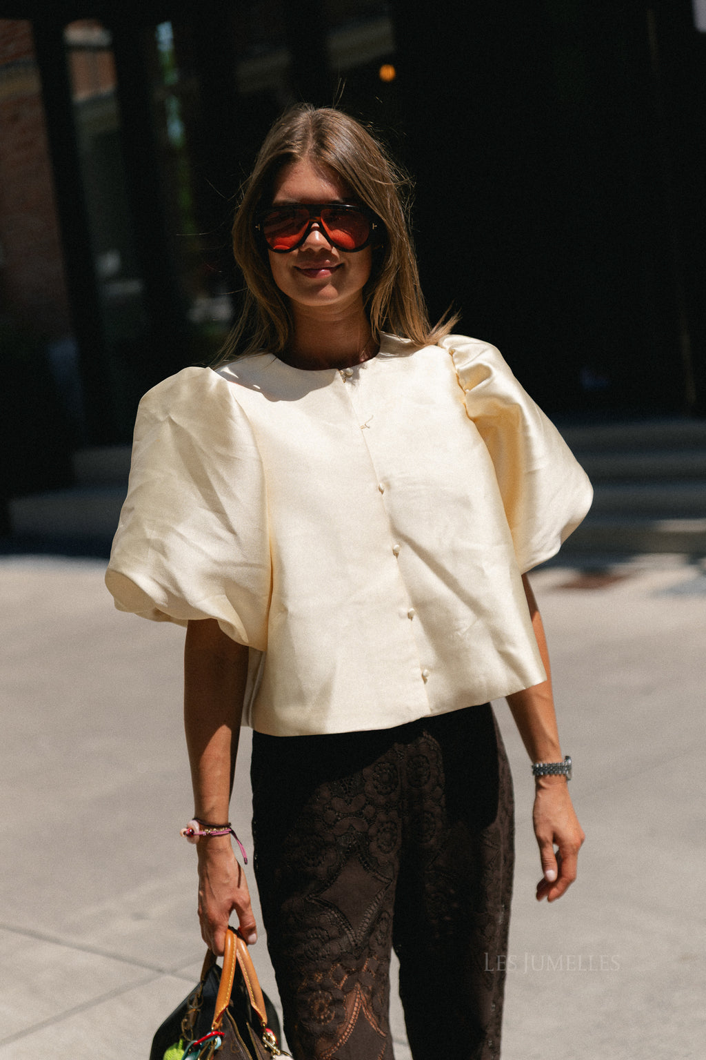 Charlotte blouse butter yellow