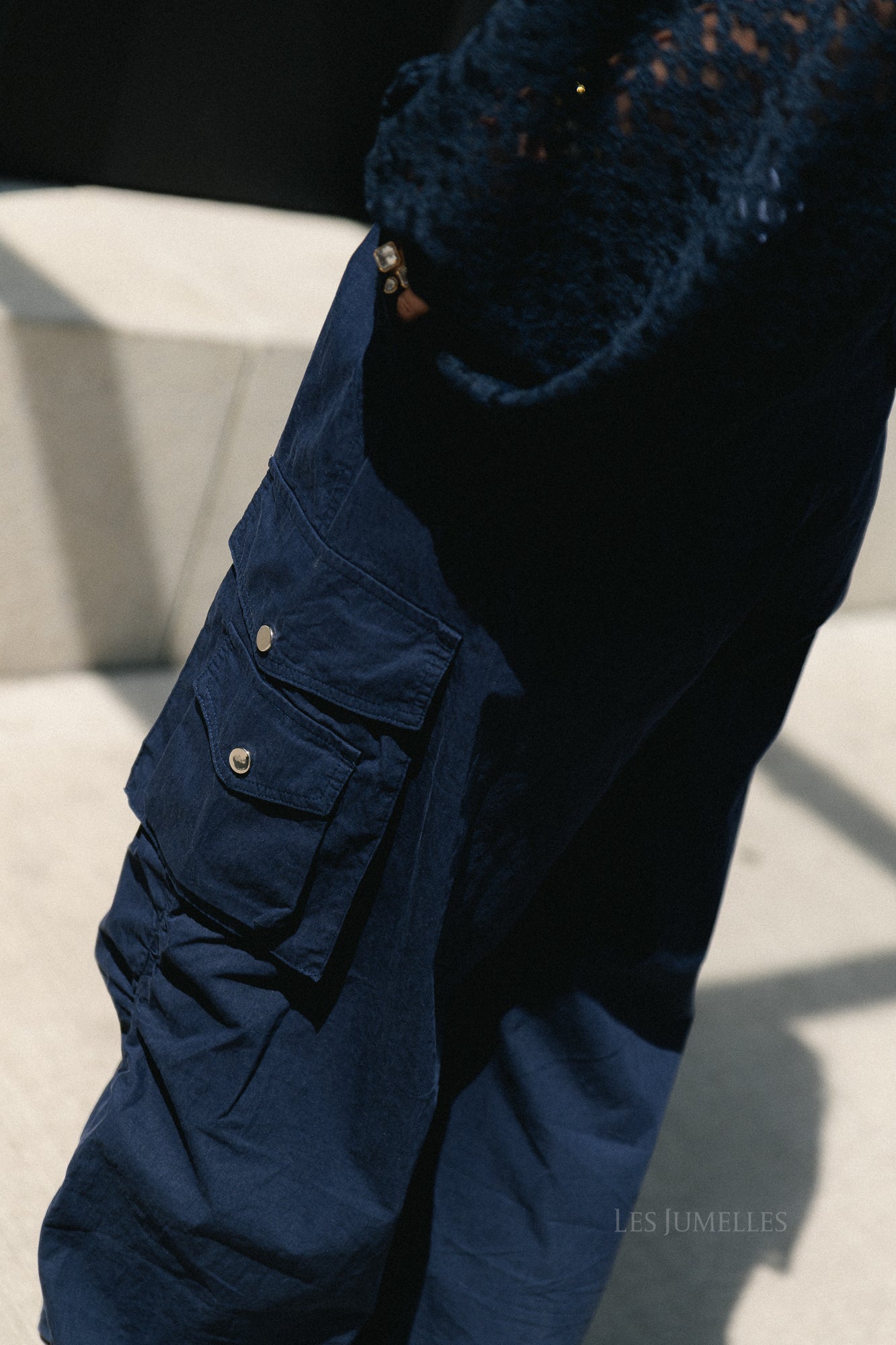 Alix cargo pants navy
