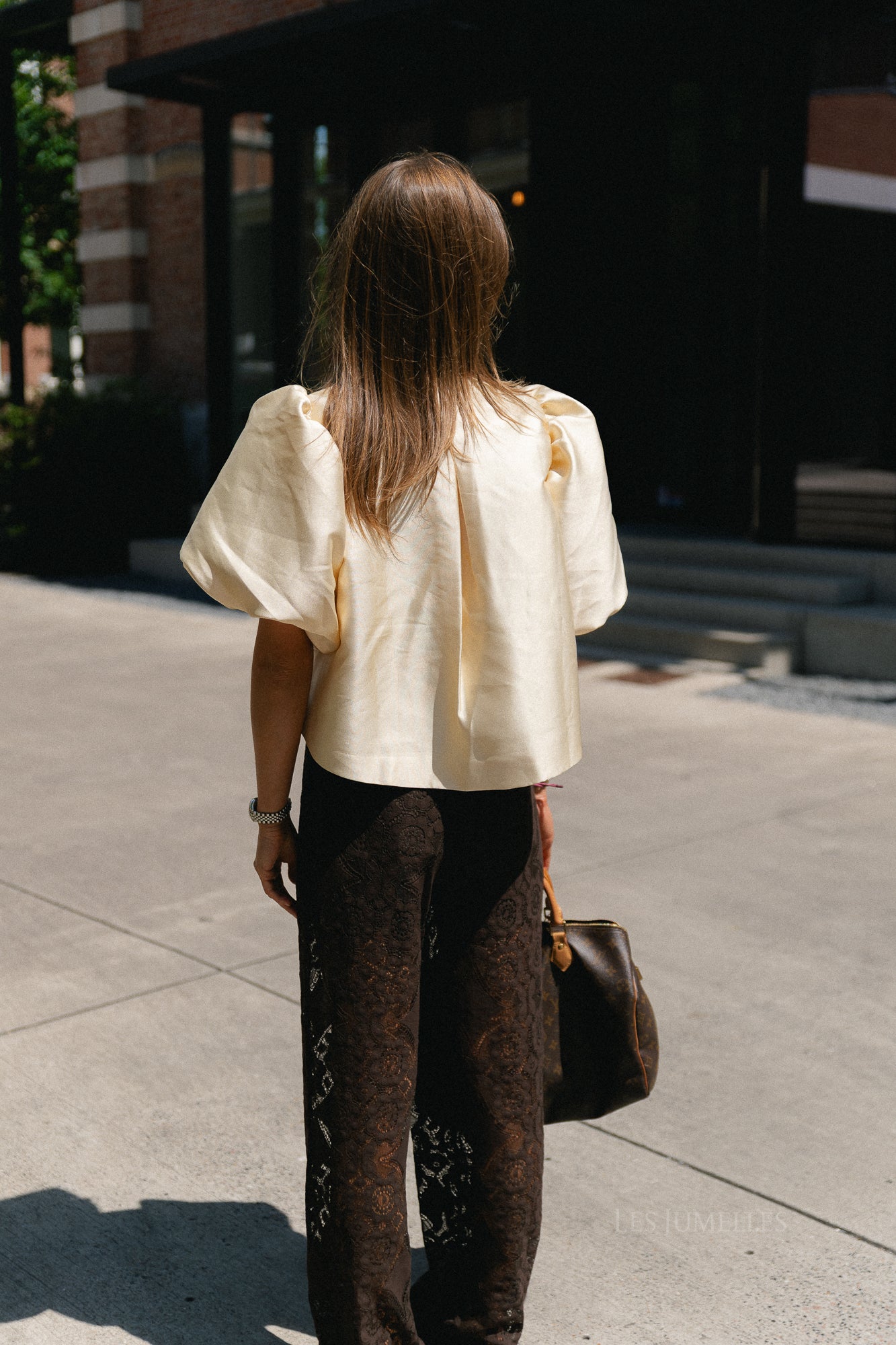 Charlotte blouse butter yellow