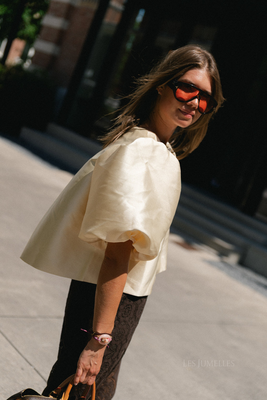 Charlotte blouse butter yellow
