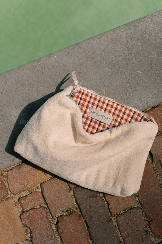 Les Jumelles Pia toilet bag ecru