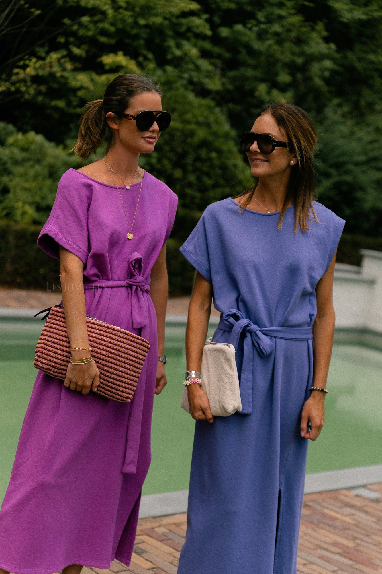 Freya long dress purple