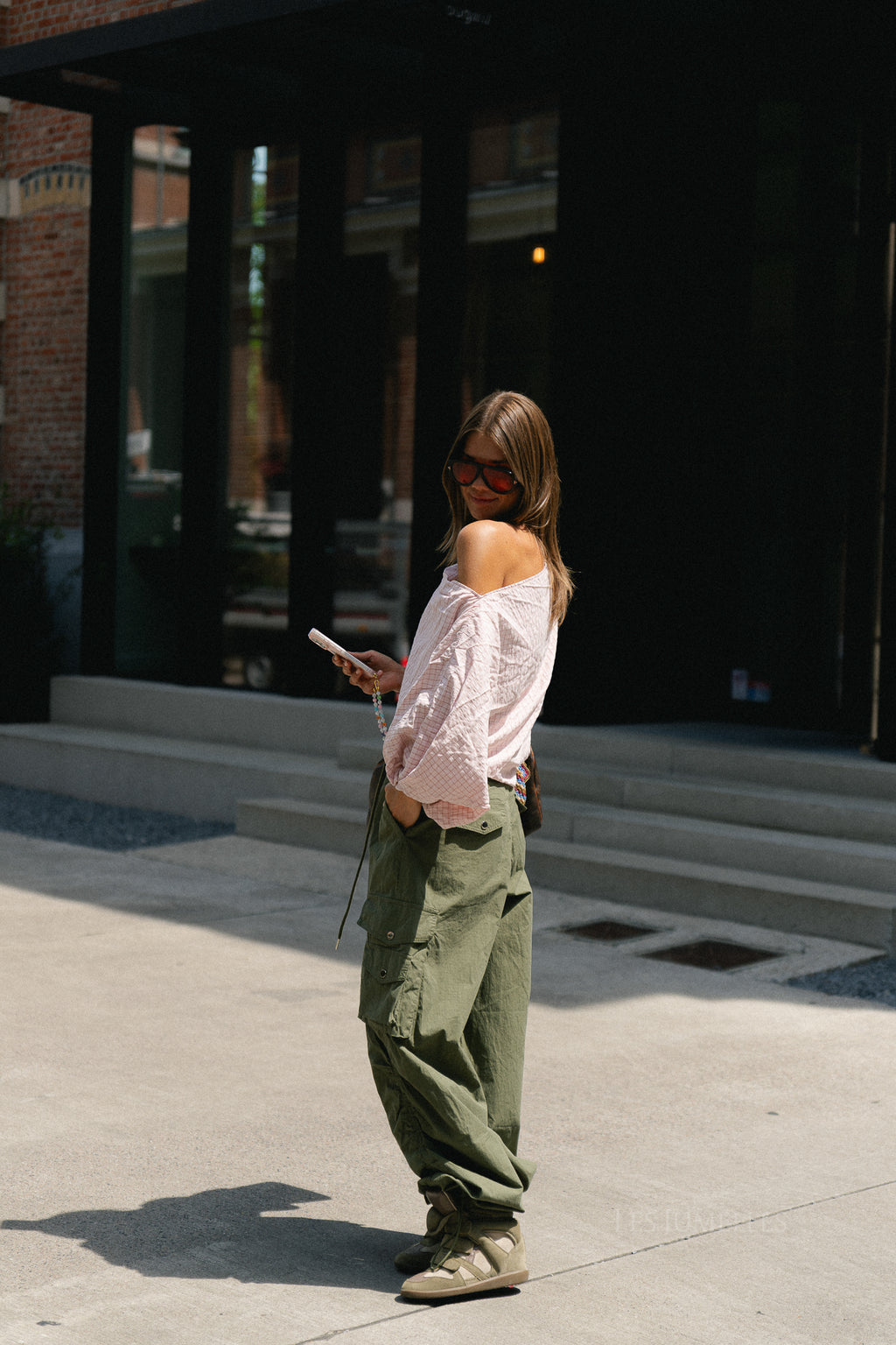Alix cargo pants khaki