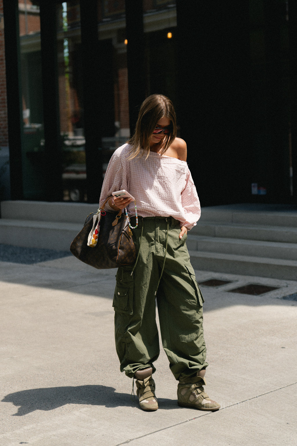 Alix cargo pants khaki