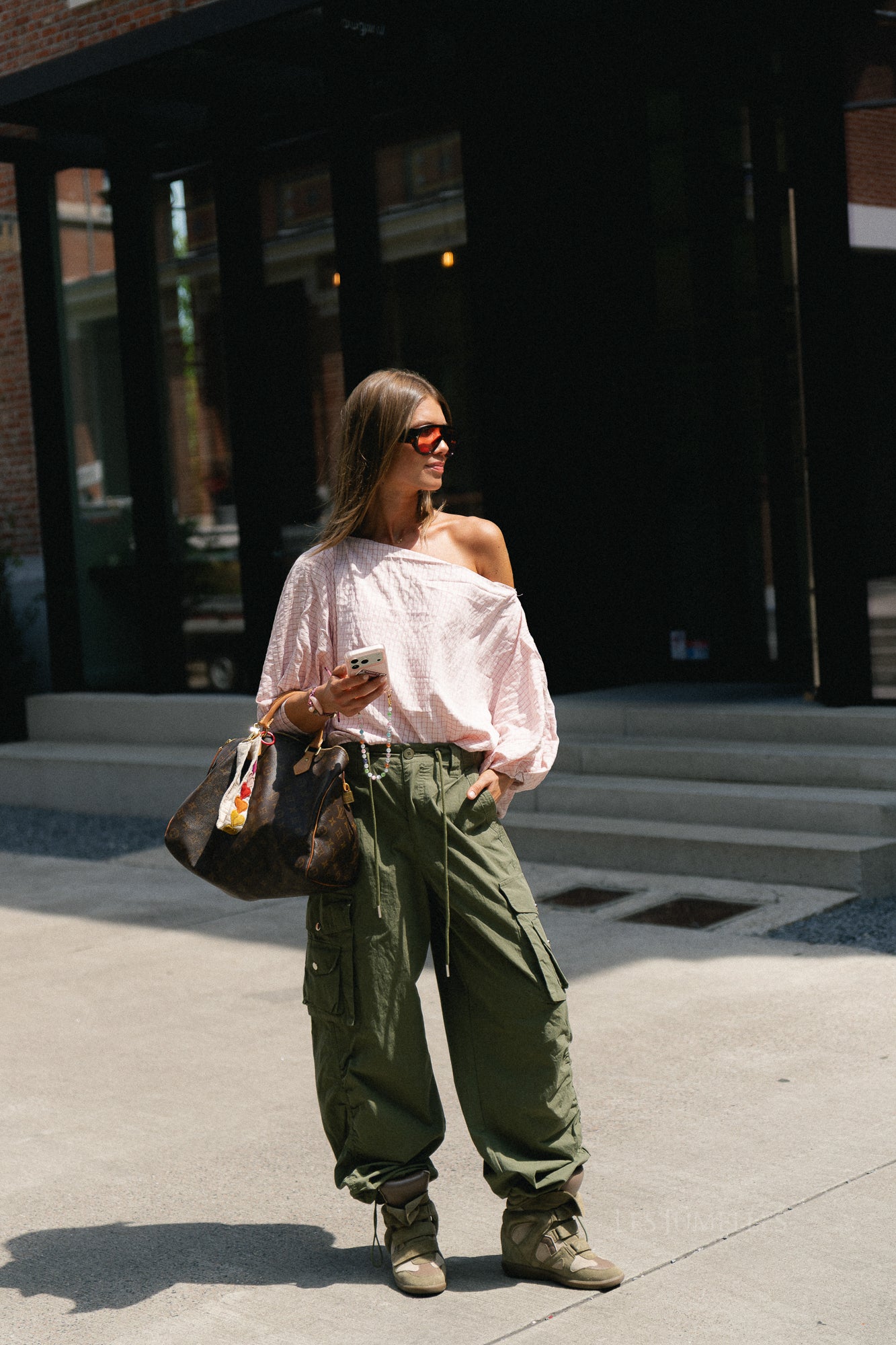 Alix cargo pants khaki