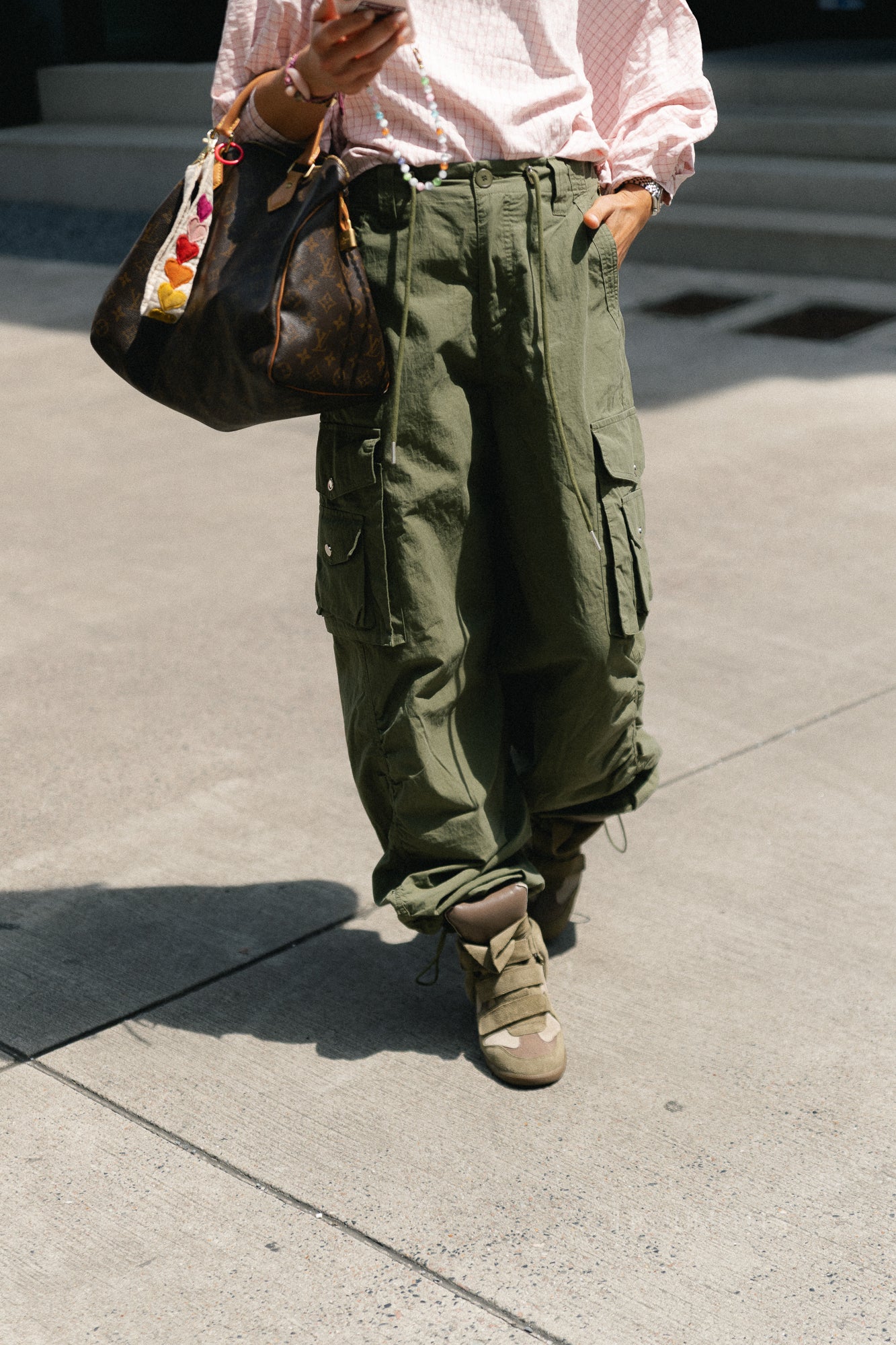 Alix cargo pants khaki