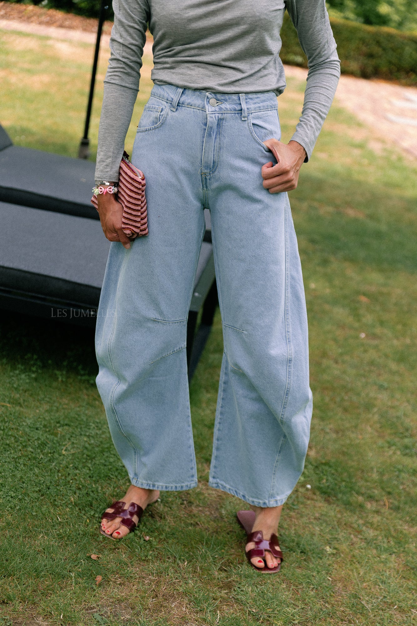Jada barrel jeans blue