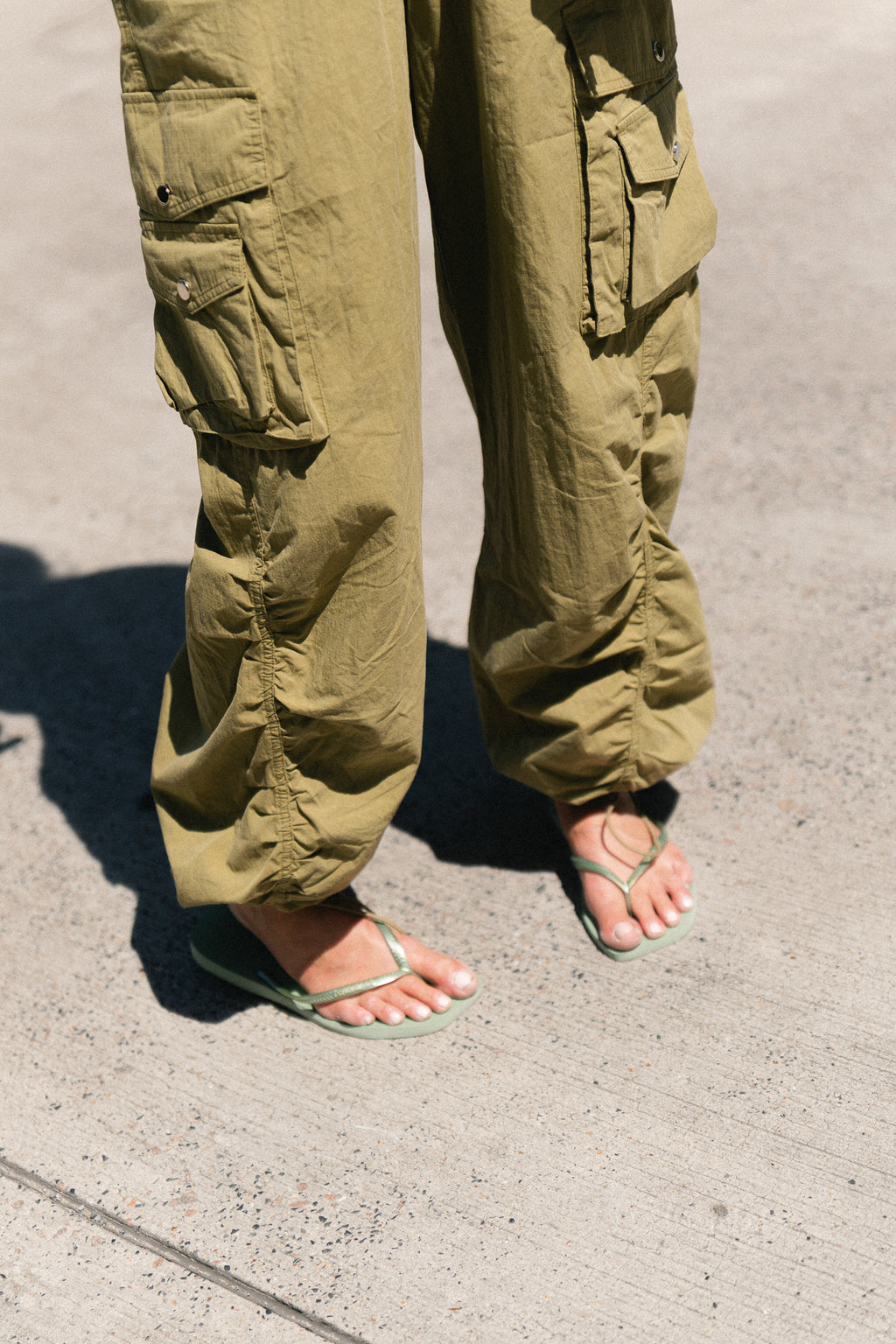 Alix cargo pants olive
