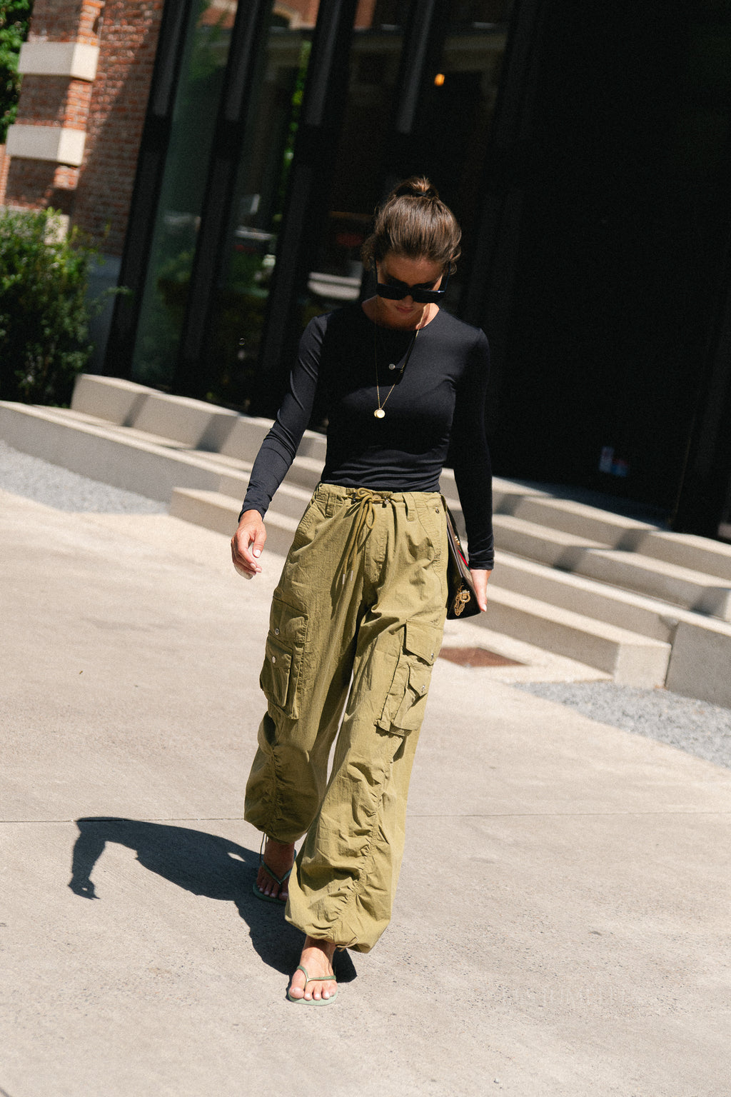 Alix cargo pants olive