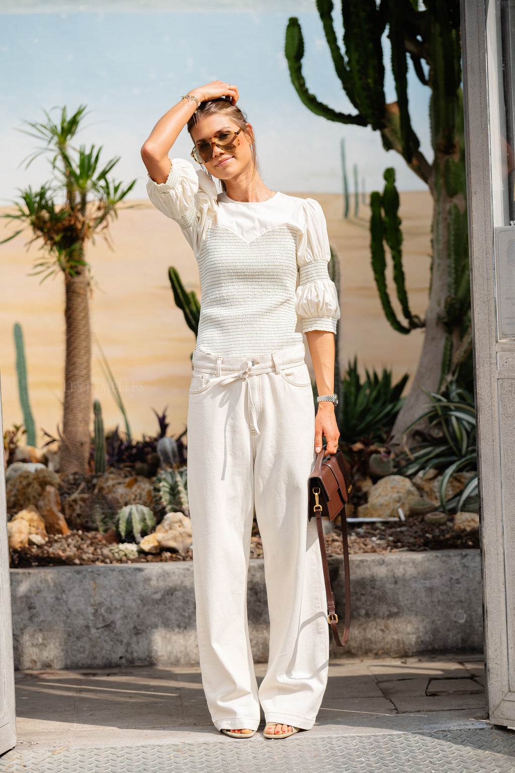 Ariagz blouse ecru