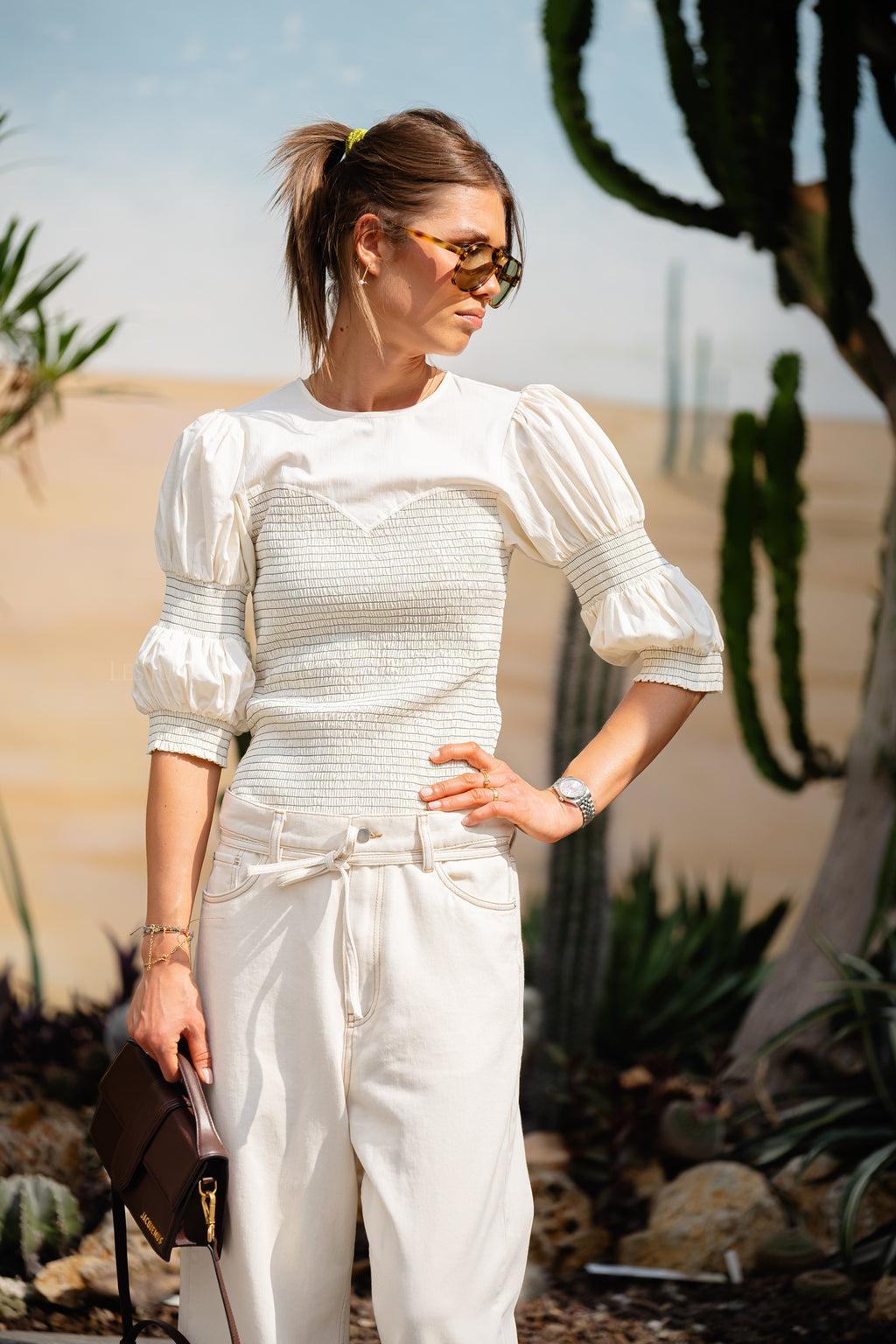 Ariagz blouse ecru