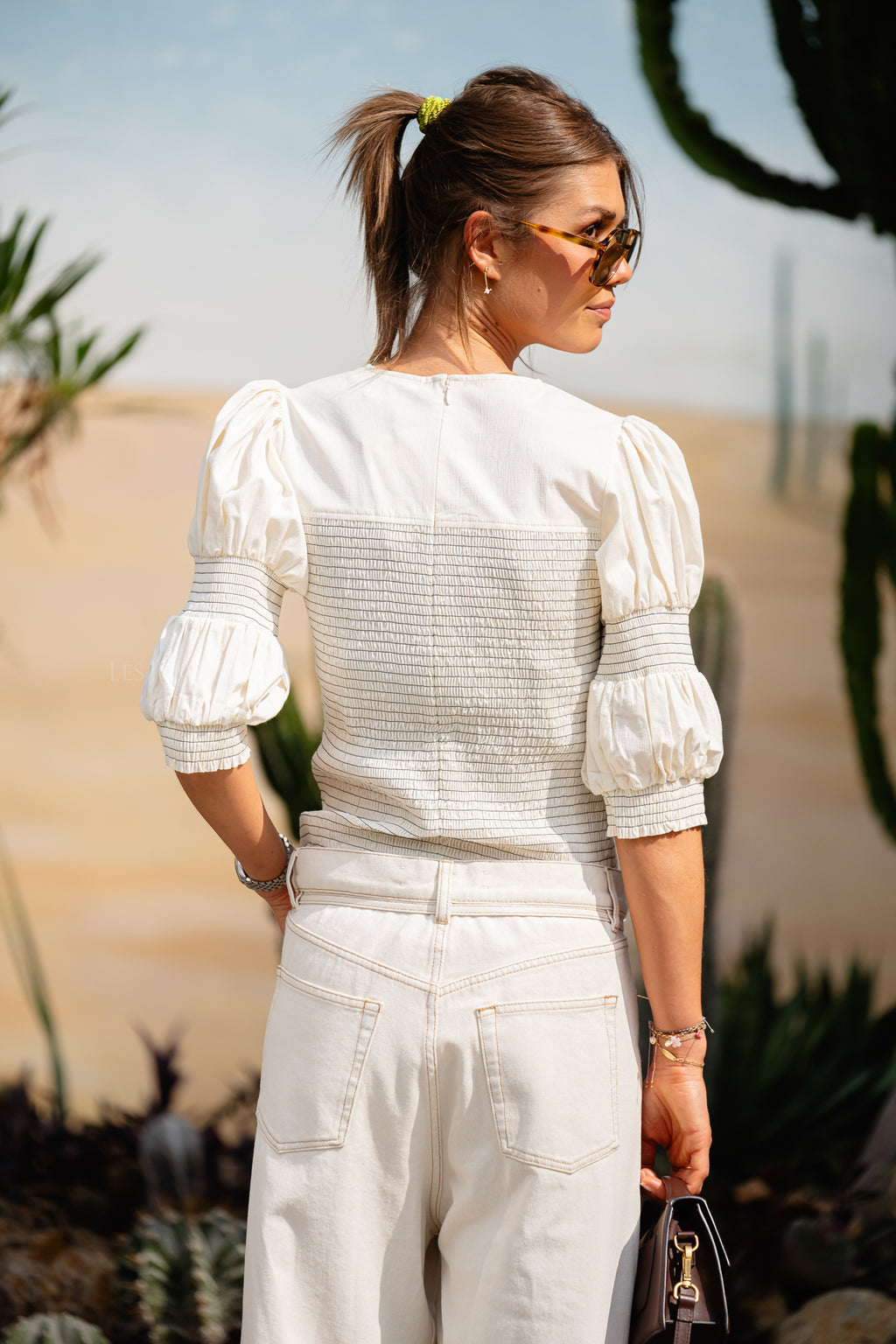 Ariagz blouse ecru