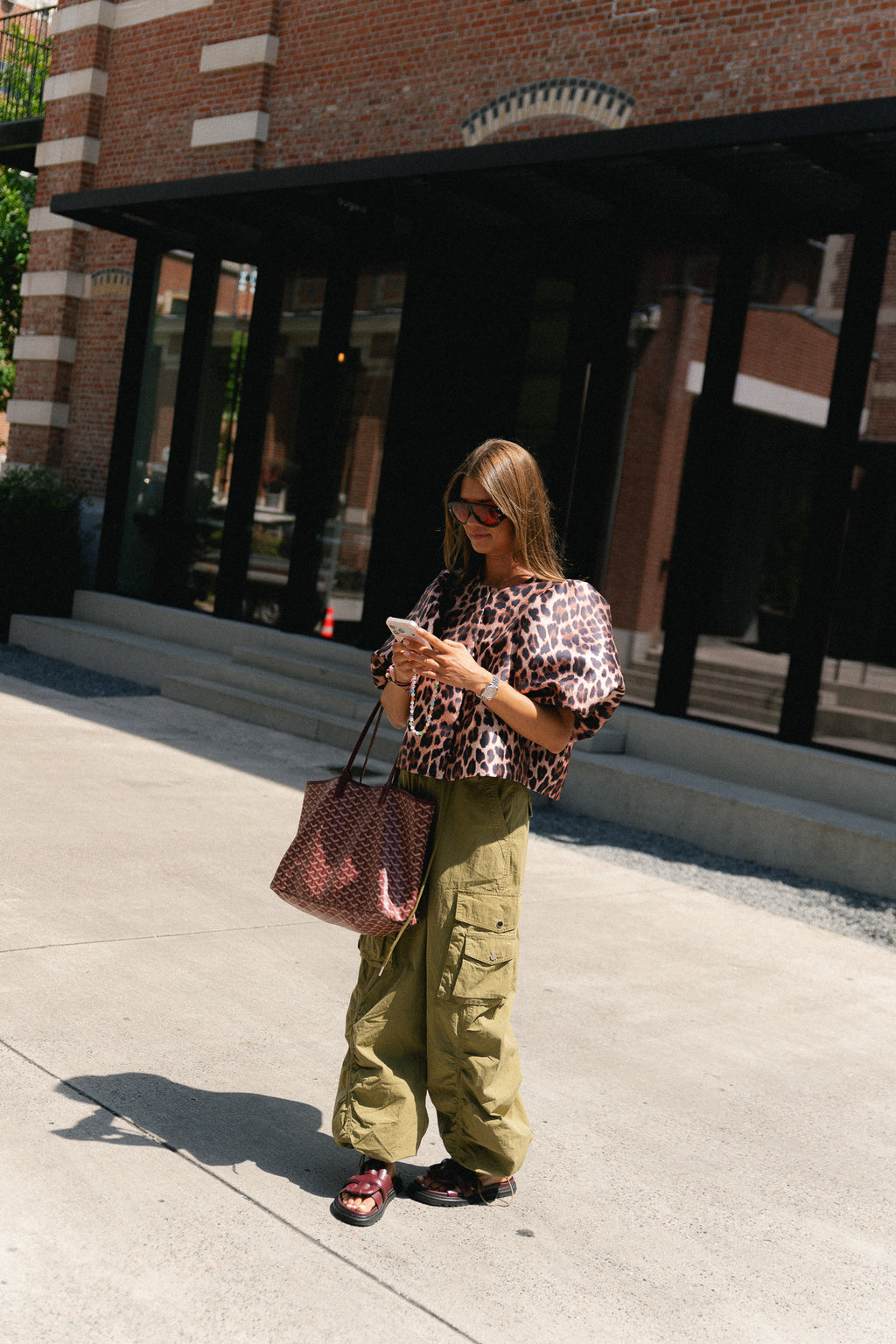 Alix cargo pants olive