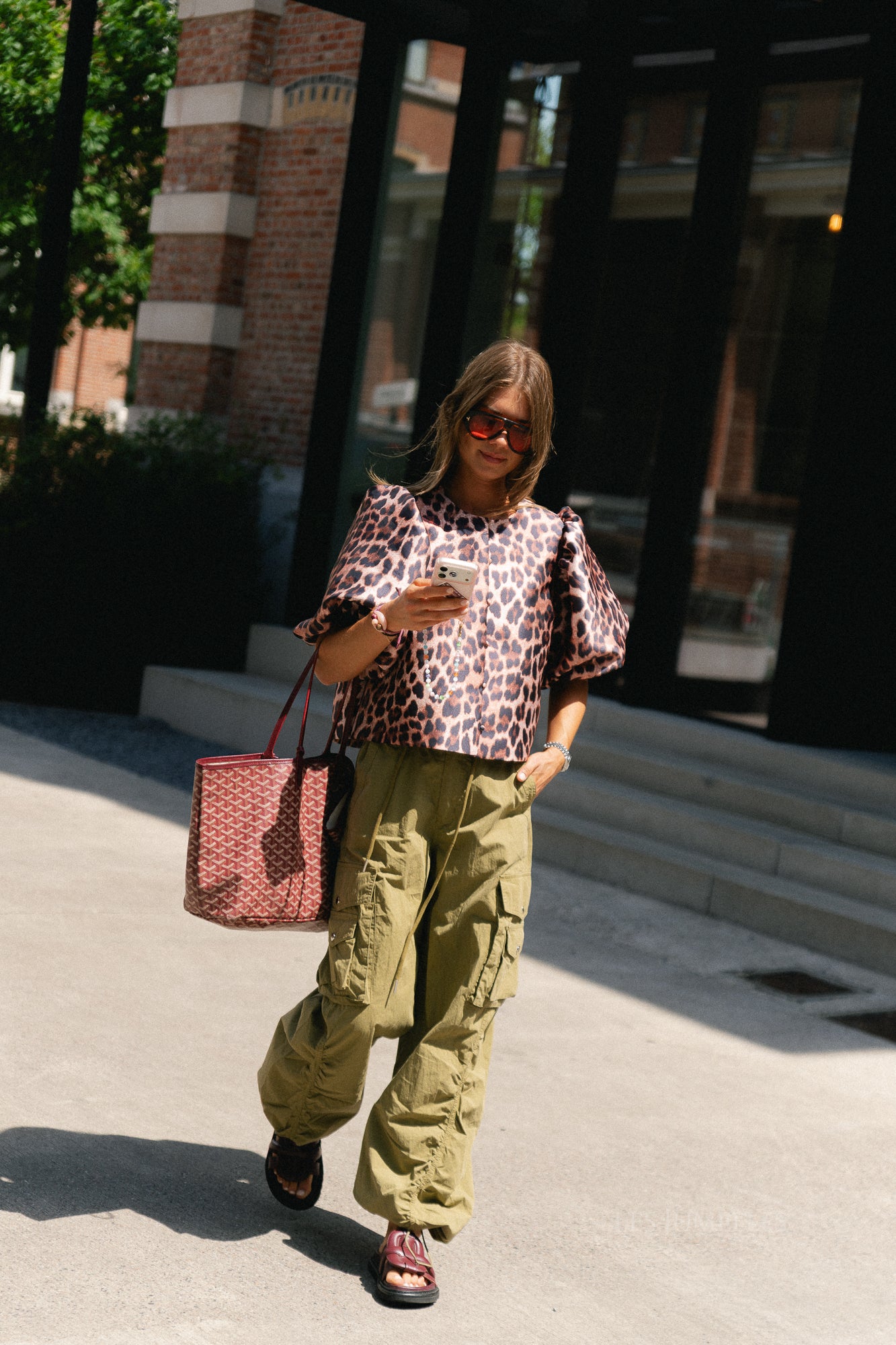 Alix cargo pants olive