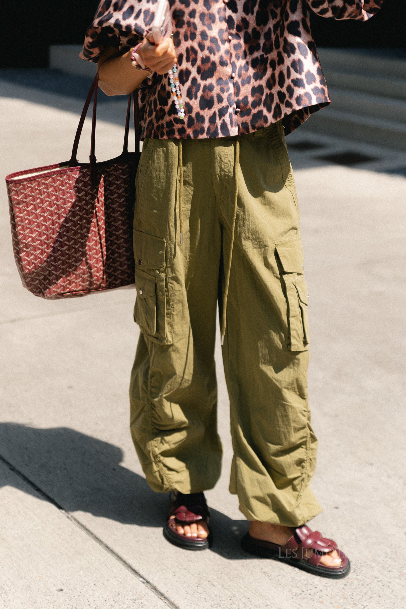 Alix cargo pants olive
