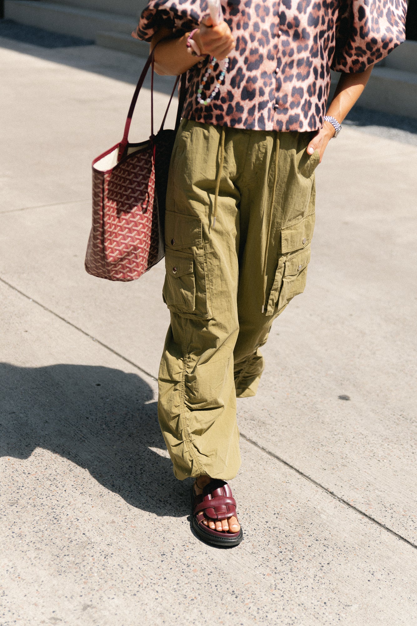 Alix cargo pants olive