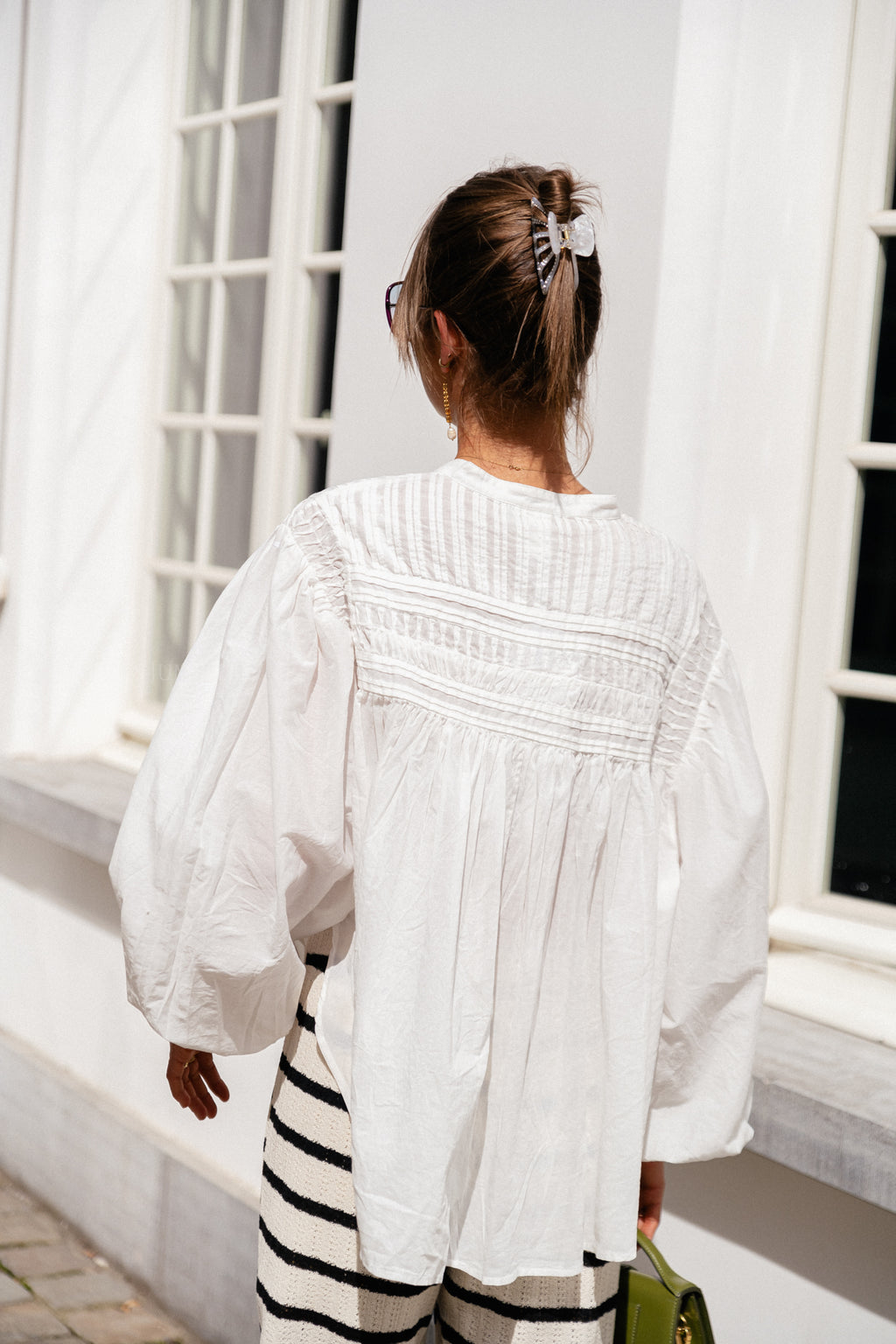 YASPintu LS shirt star white