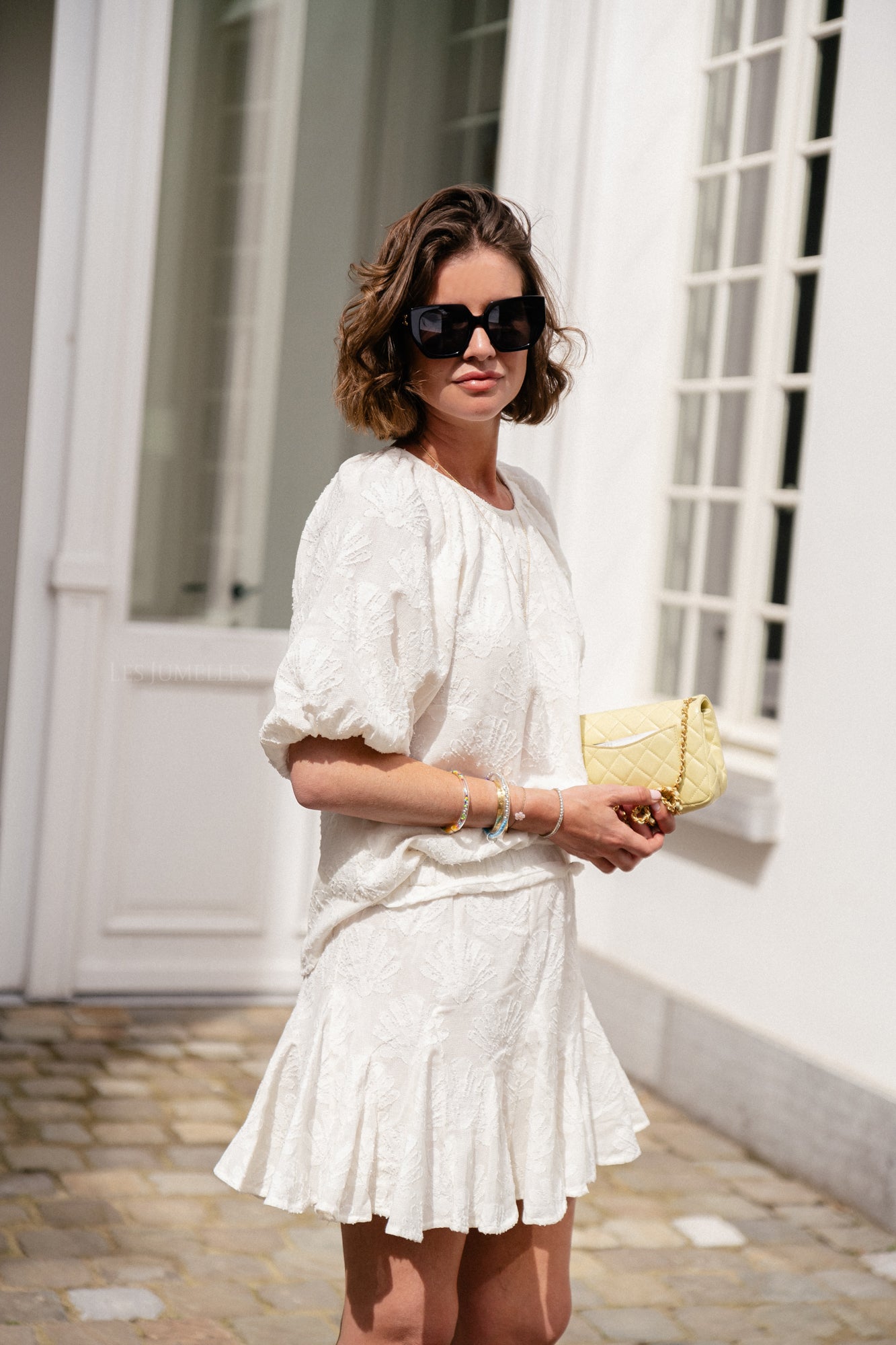 Yara blouse cream white