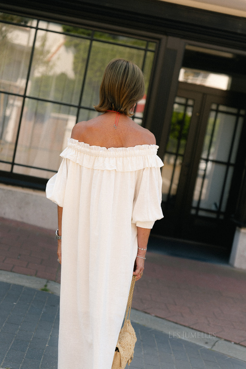 Josephine dress ecru