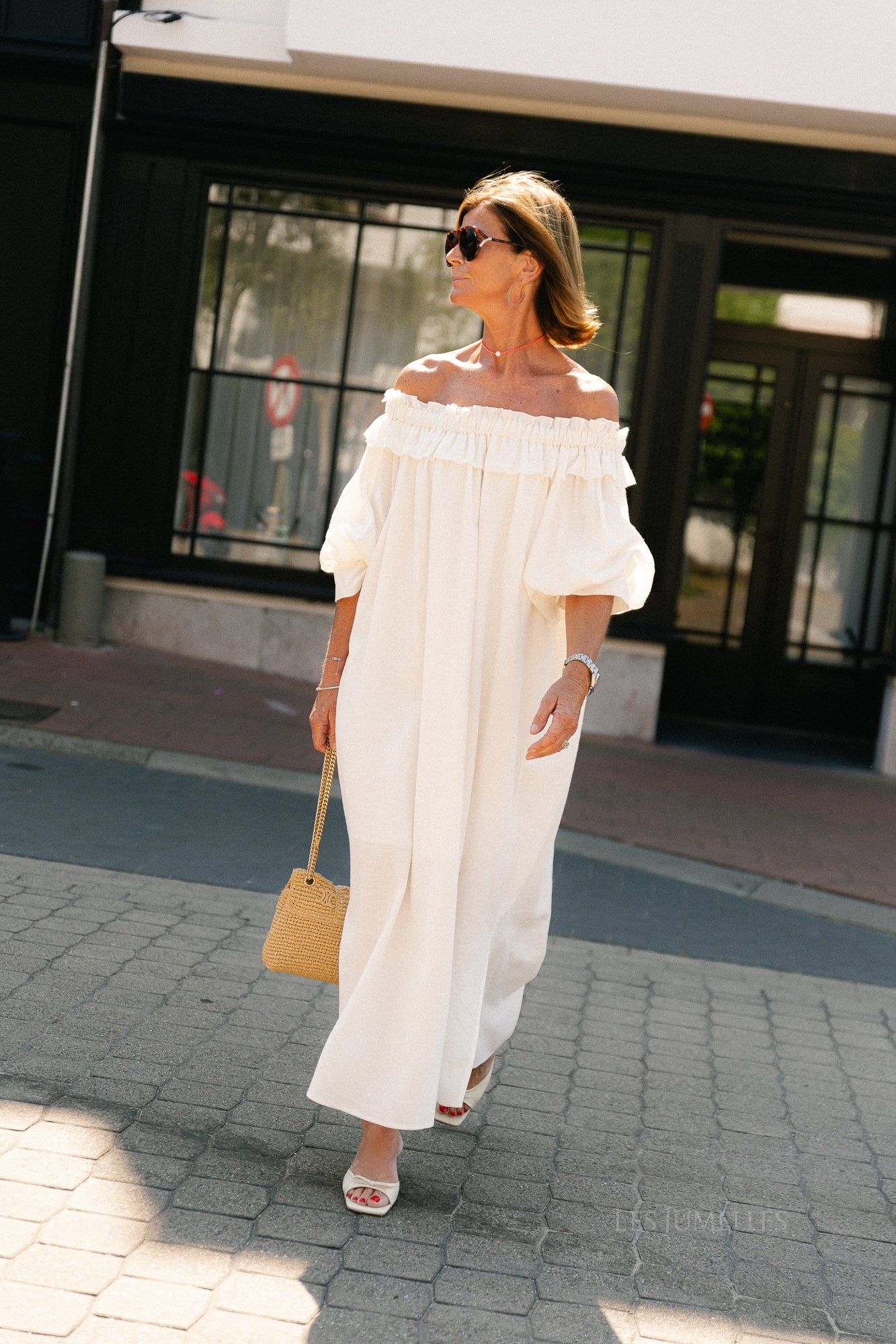 Josephine dress ecru