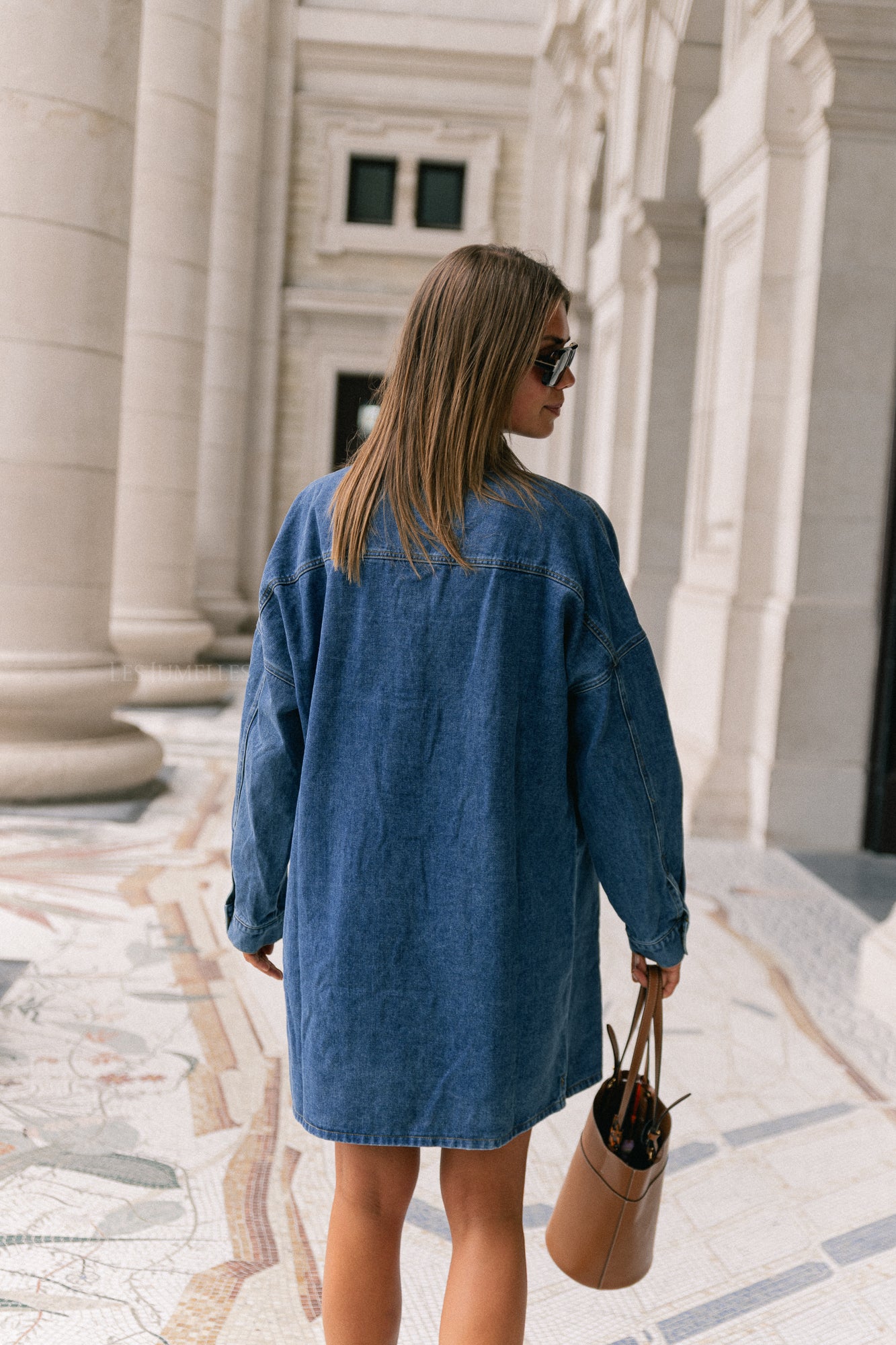 Jacky denim dress medium blue