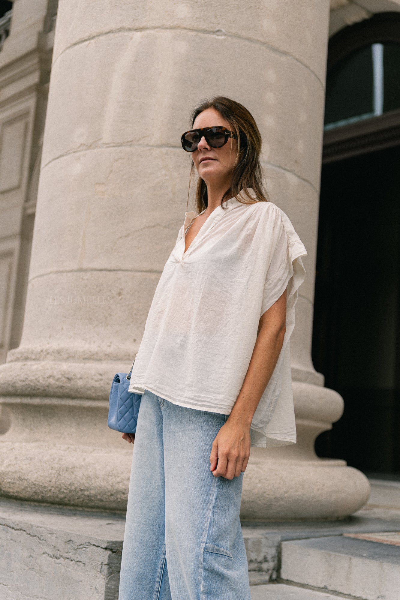 Portia blouse ecru