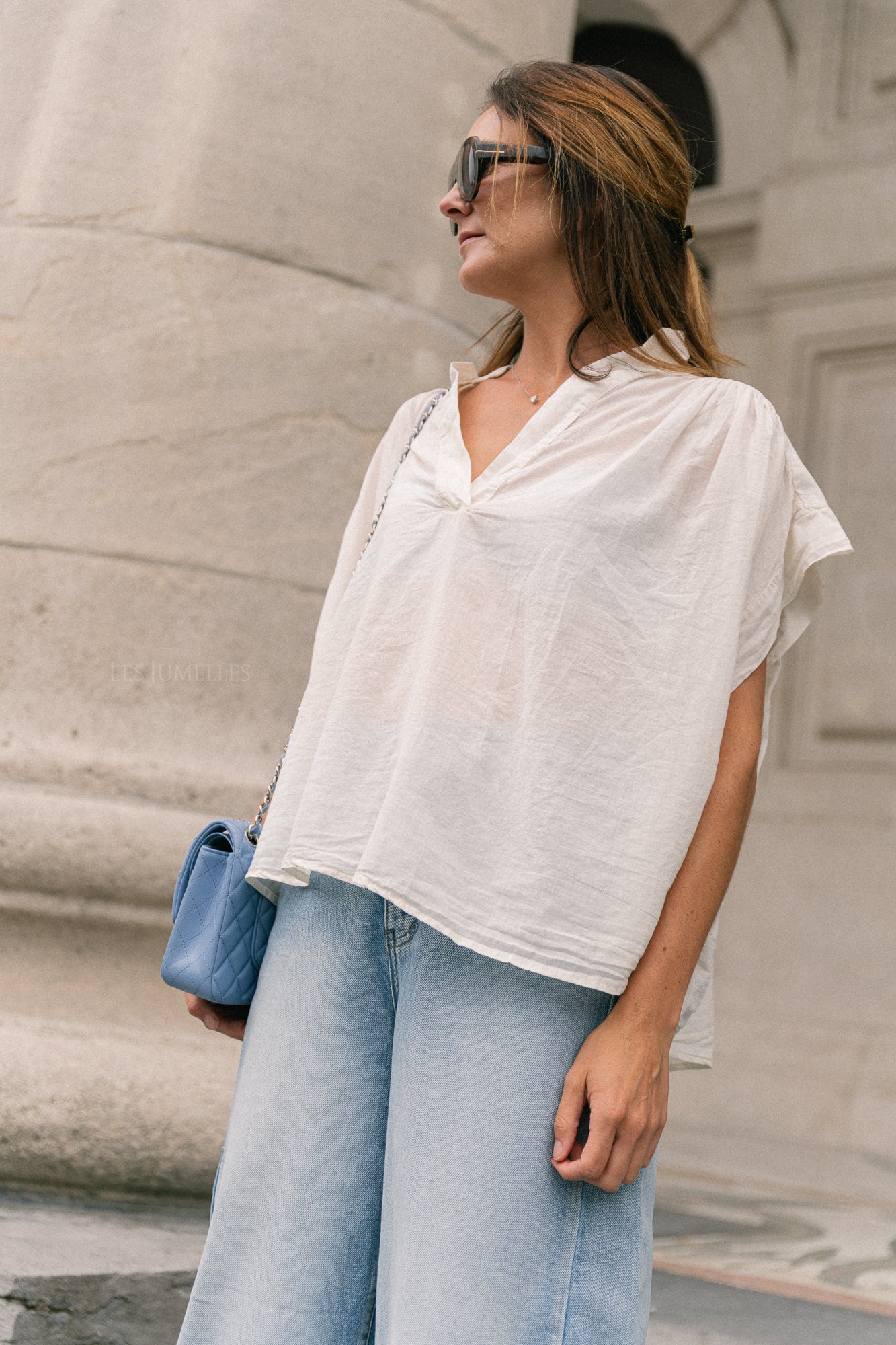 Portia blouse ecru