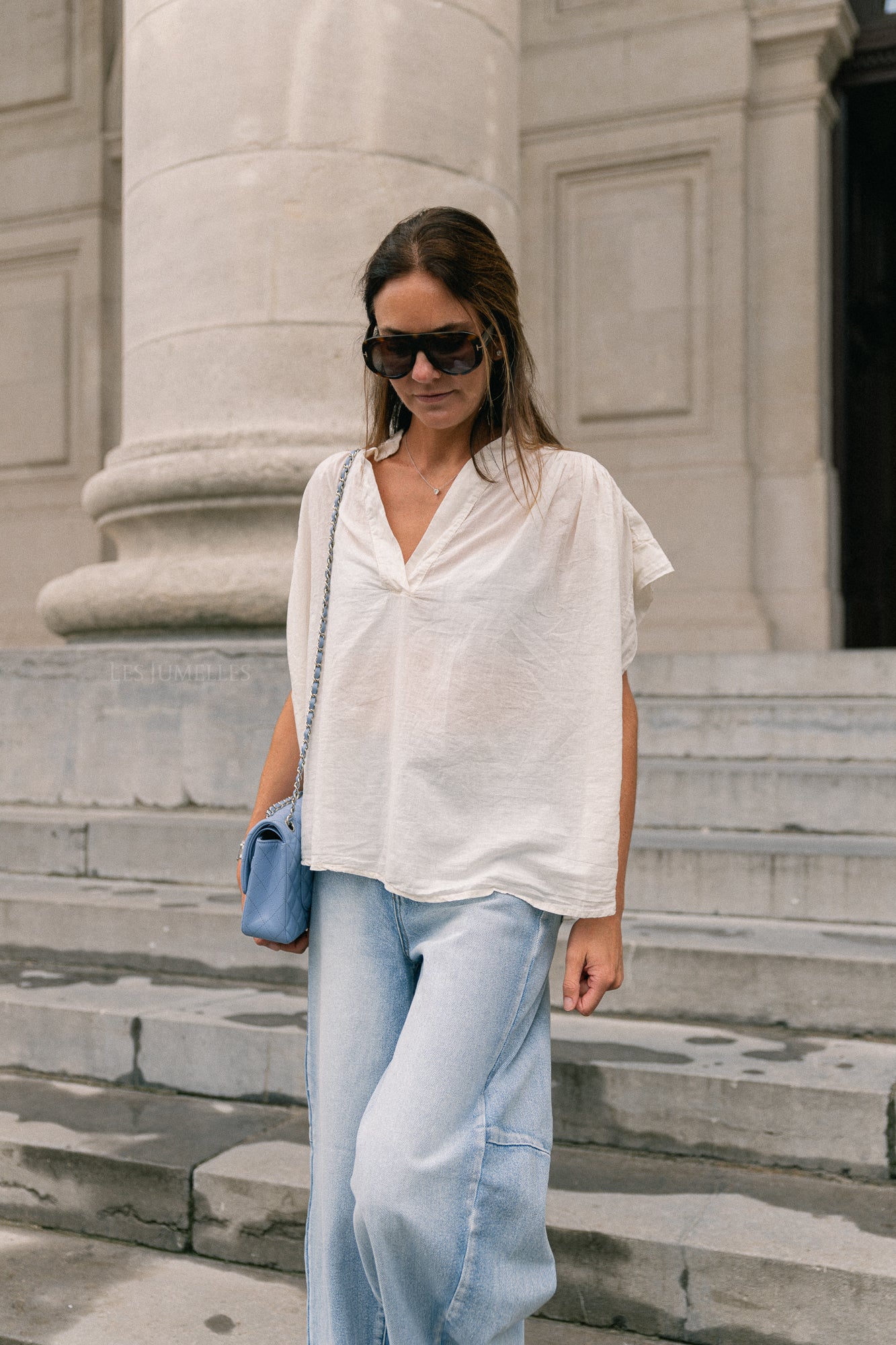 Portia blouse ecru