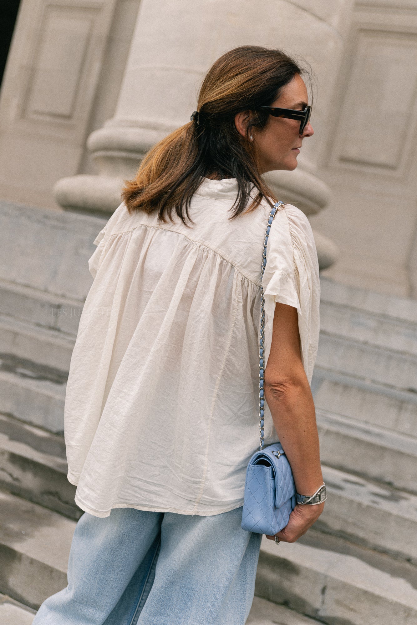 Portia blouse ecru