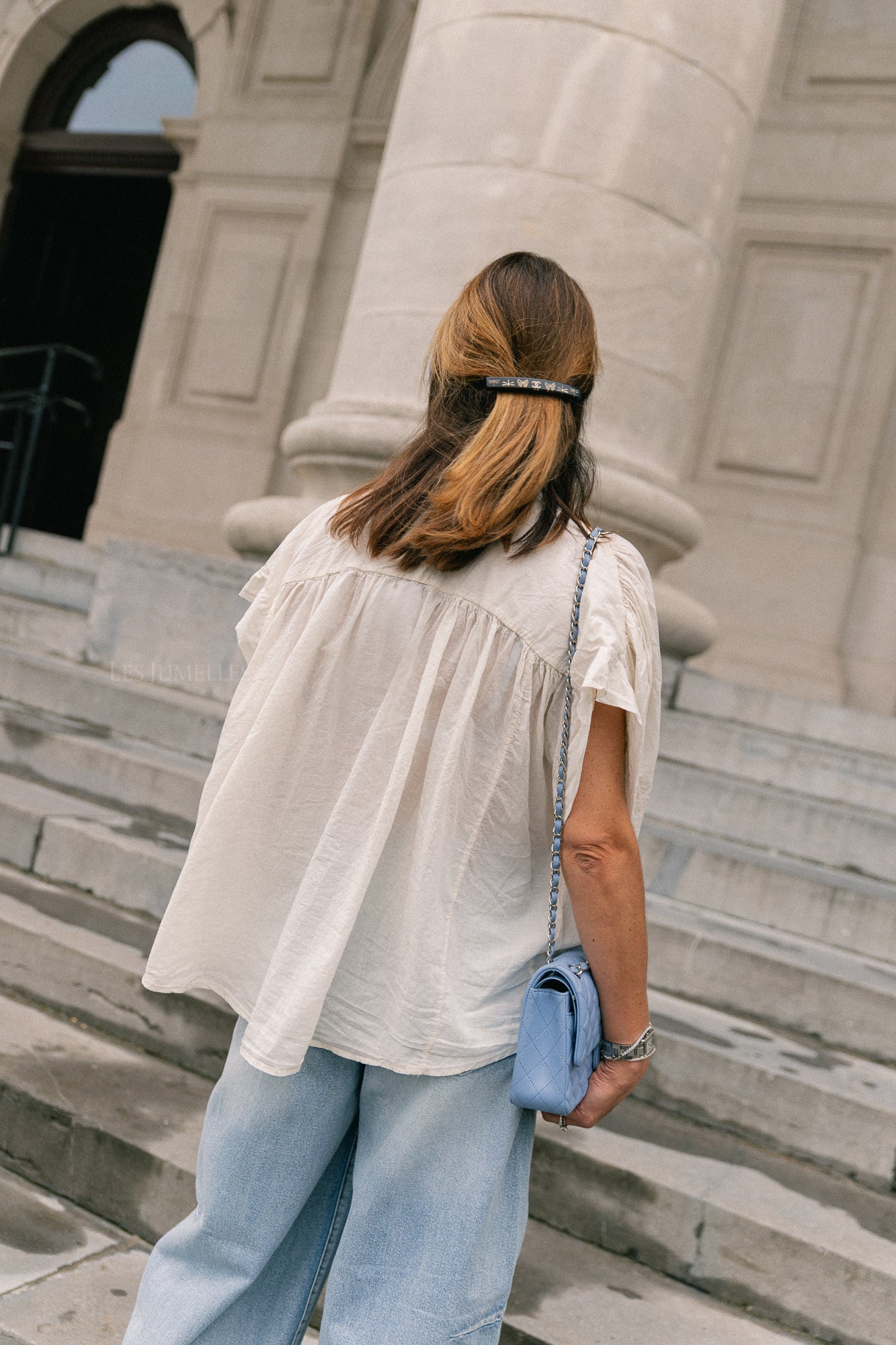 Portia blouse ecru