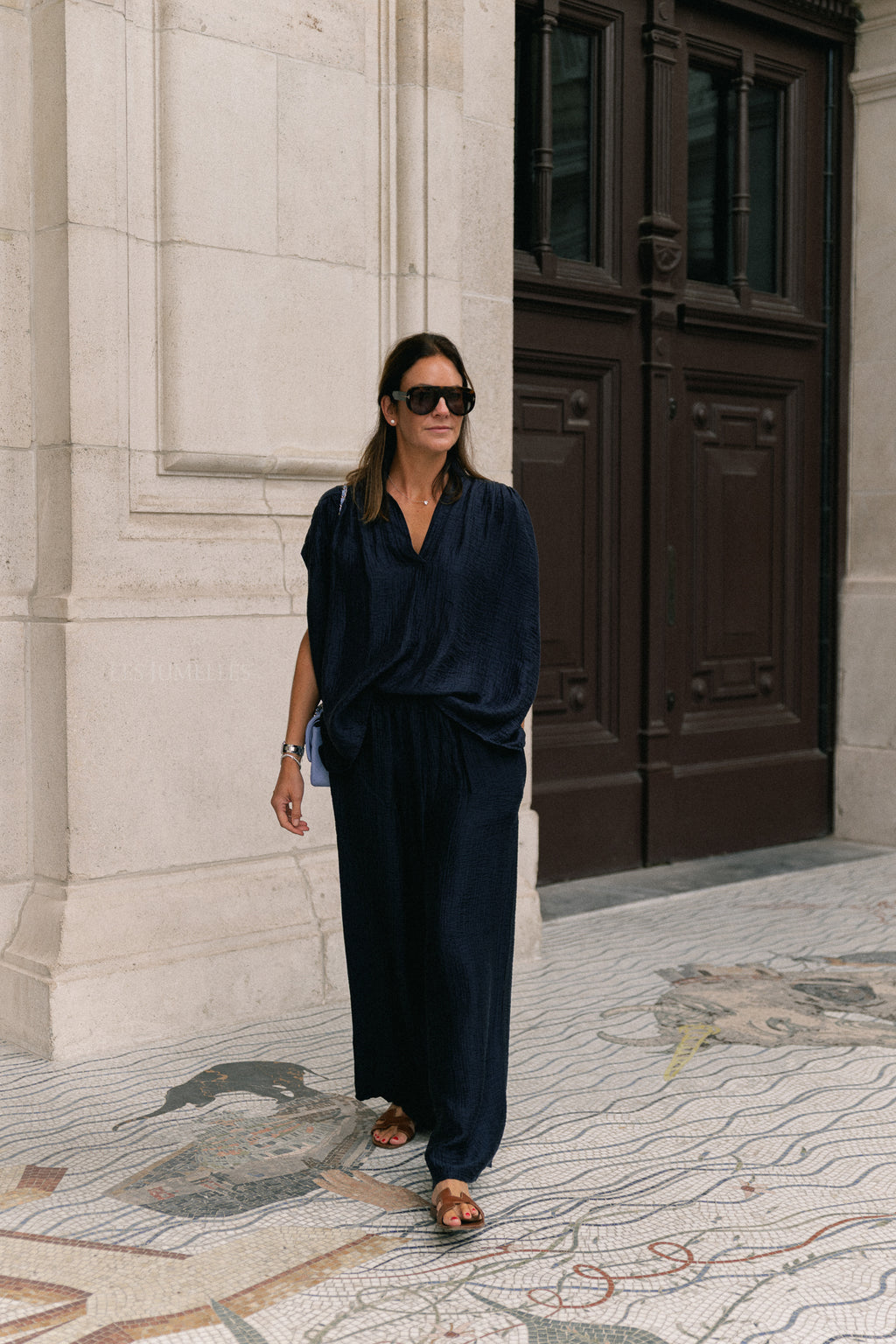 Chemise Celia SS bleu marine