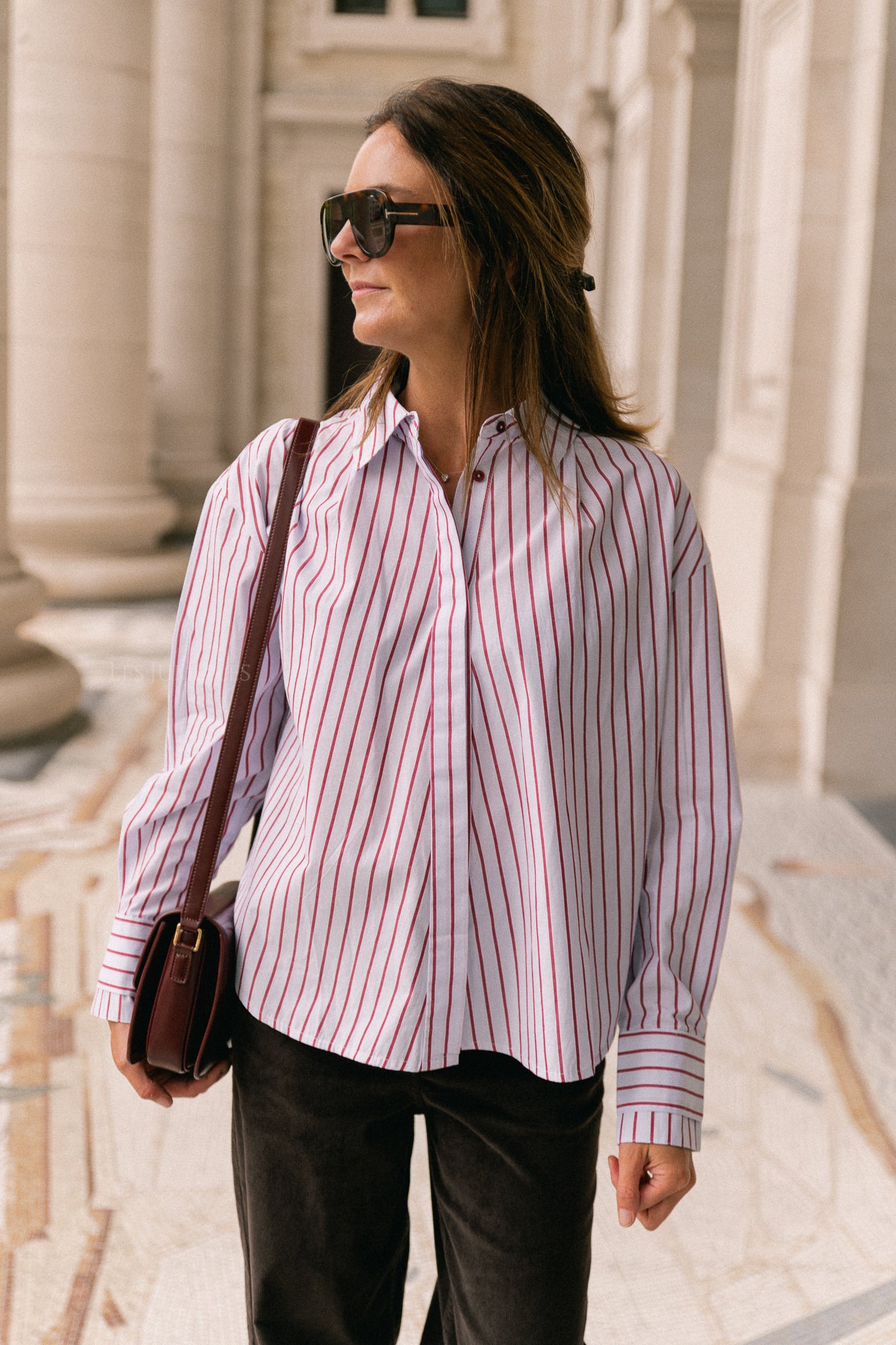 Chemise OBJZula LS bébé lavande/karanda