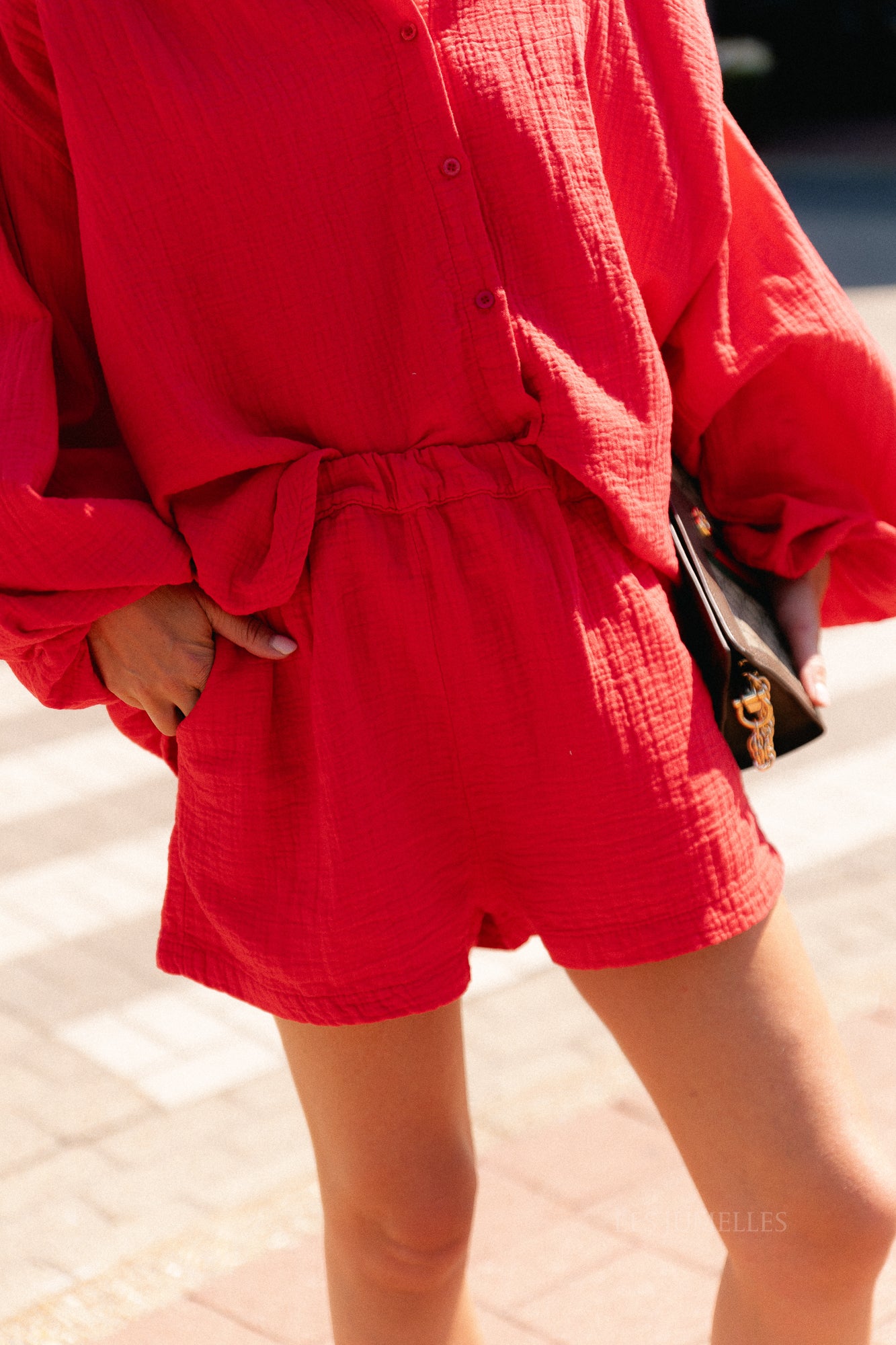 Abigail set poppy red