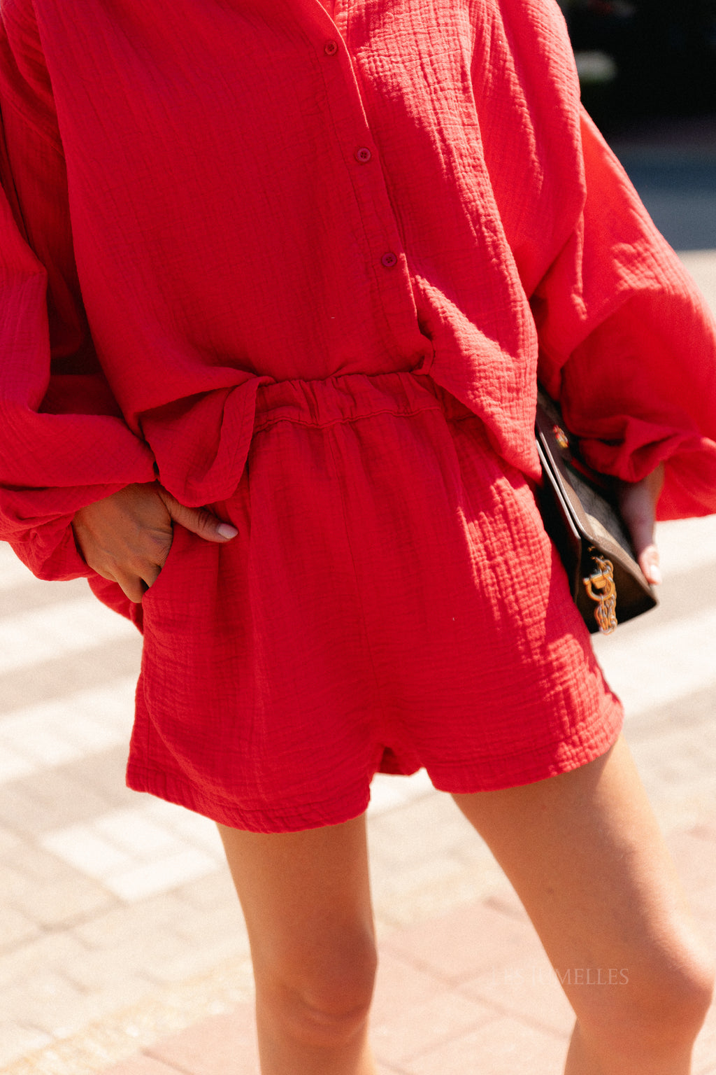 Abigail set poppy red