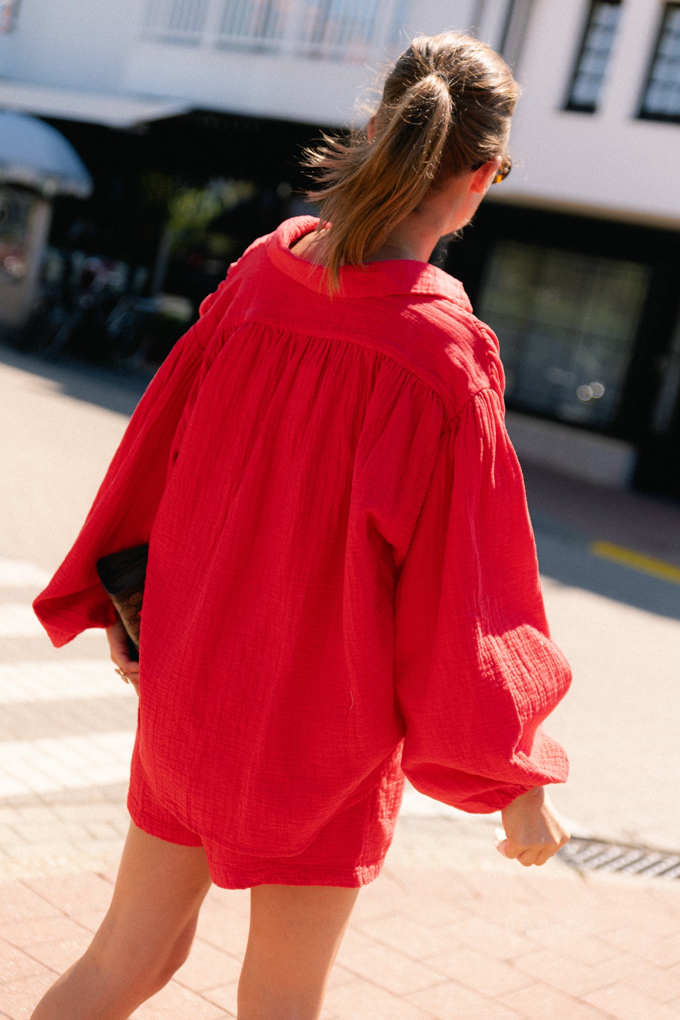 Abigail set poppy red
